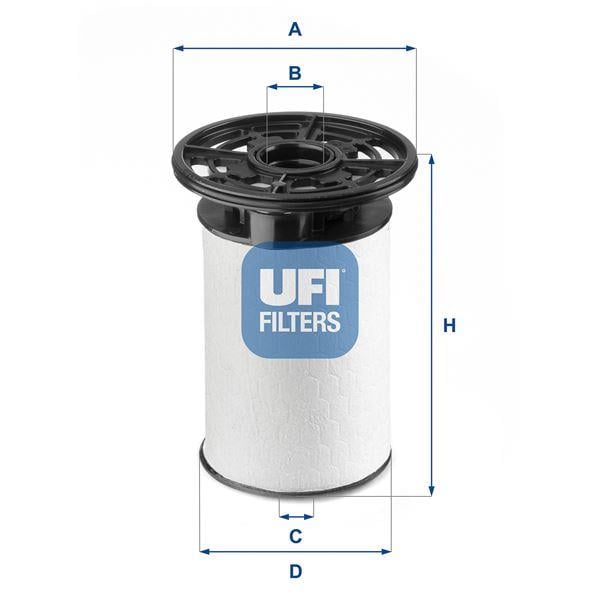 YAKIT FİLTRESİ PEUGEOT BOXER-CITROEN JUMPER 2.3 HDI FIAT DUCATO 10> 2.3D F1A Euro6 140/160PS ALFA R OMEO GIULIA 2.2D 15>