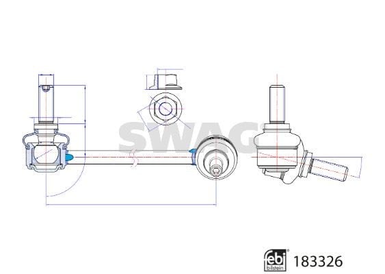 Z ROT EMNİYET SOMUNLARI İLE BMW FEBI 183326