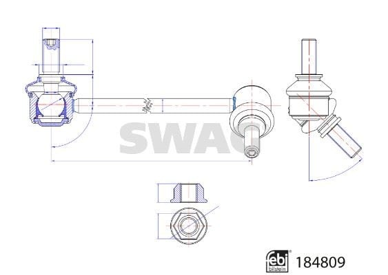 Z ROT EMNİYET SOMUNLARI İLE SKODA FEBI 184809