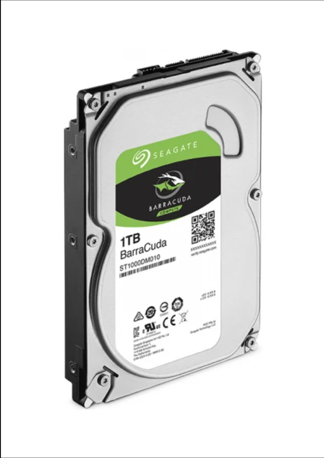 1 TB SEAGATE 3.5 BARRACUDA SATA 7200RPM 64MB ST1000DM010