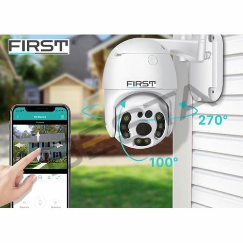 2 MP DIŞ MEKAN WİRELESS KABLOSUZ PTZ GÜVENLİK KAMERASI FR-1701