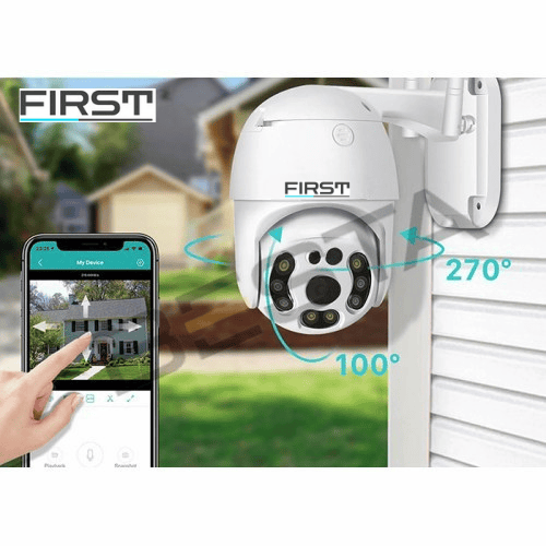 4 MP DIŞ MEKAN WİRELESS KABLOSUZ PTZ GÜVENLİK KAMERASI FR-1703