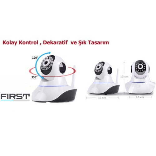FIRST Bebek Güvenlik Kamerası Sesli Gece Görüşlü FR-5110