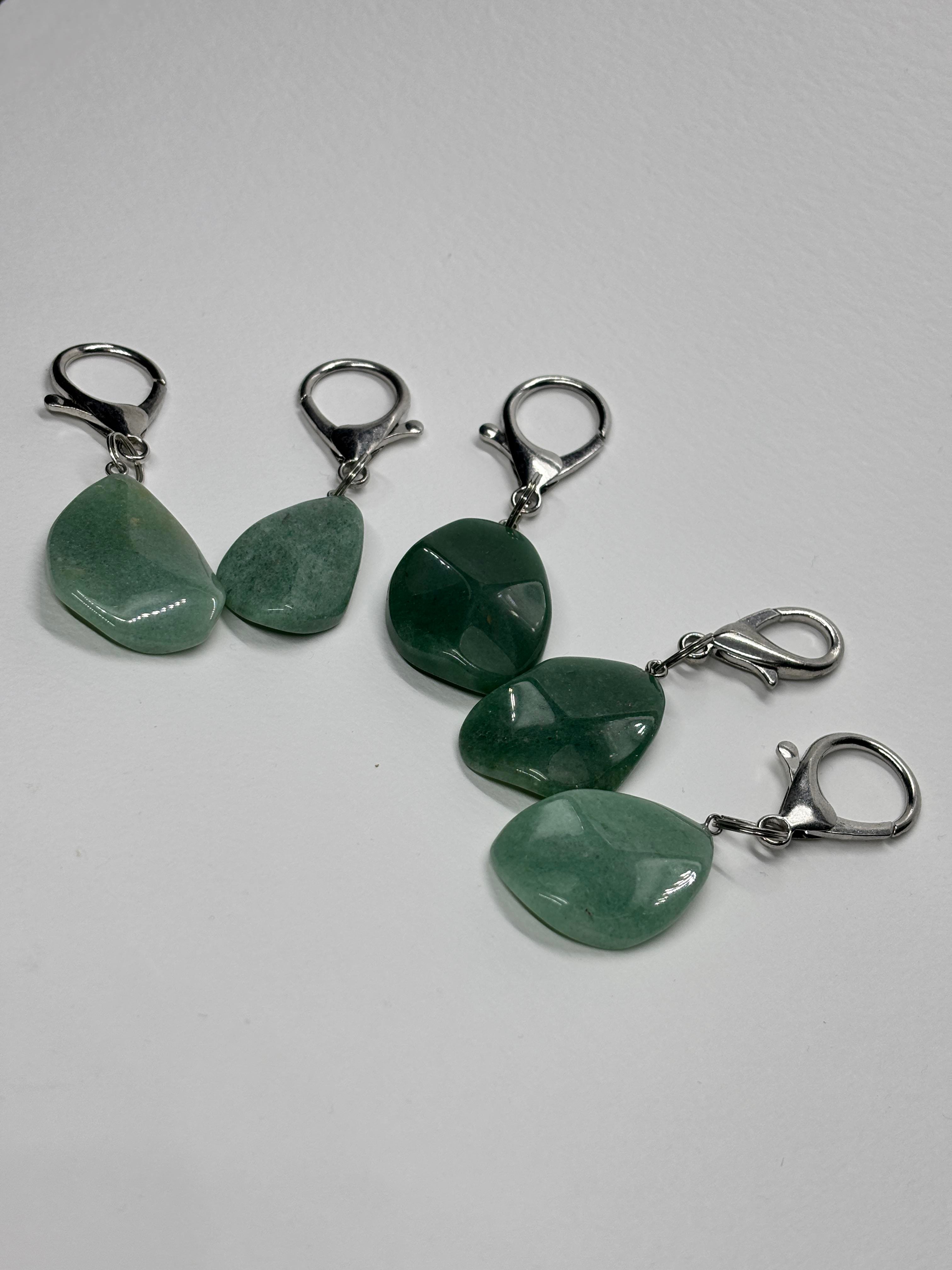 AVENTURİN FENGSHUI ŞANS BEREKET ANAHTARLIĞI CHARM DAMLA