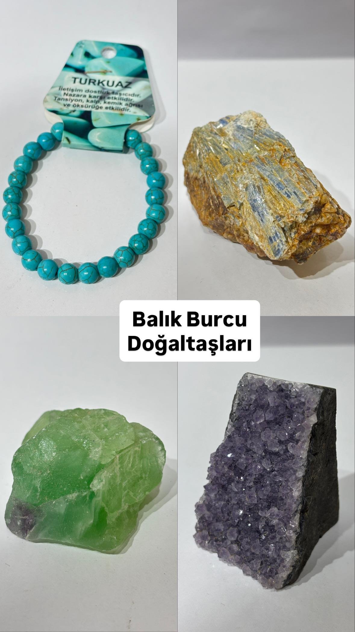 BALIK BURCU DOĞALTAŞLARI ÖZEL KUTULU