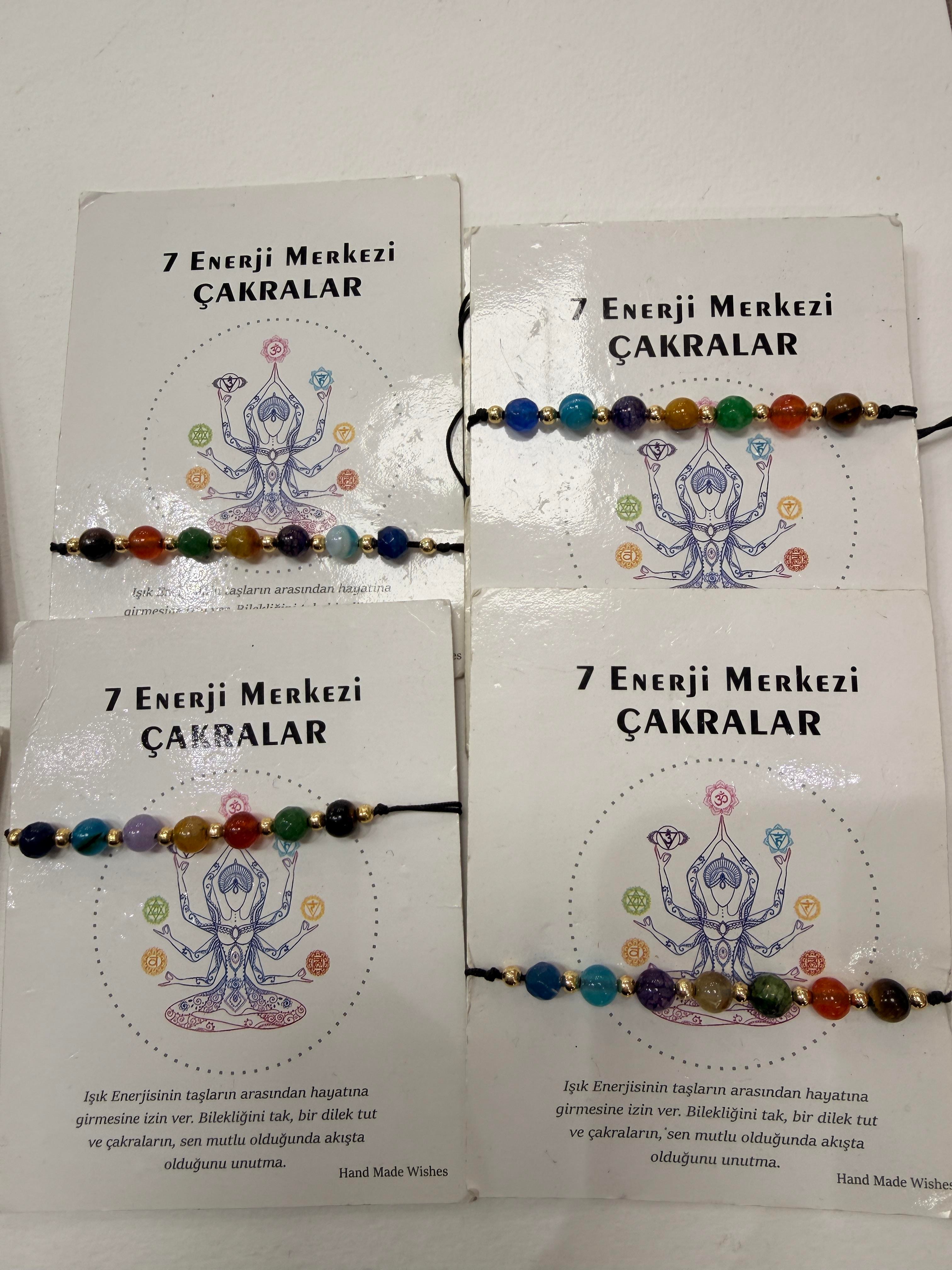 ÇAKRA DOĞALTAŞ BİLEKLİK