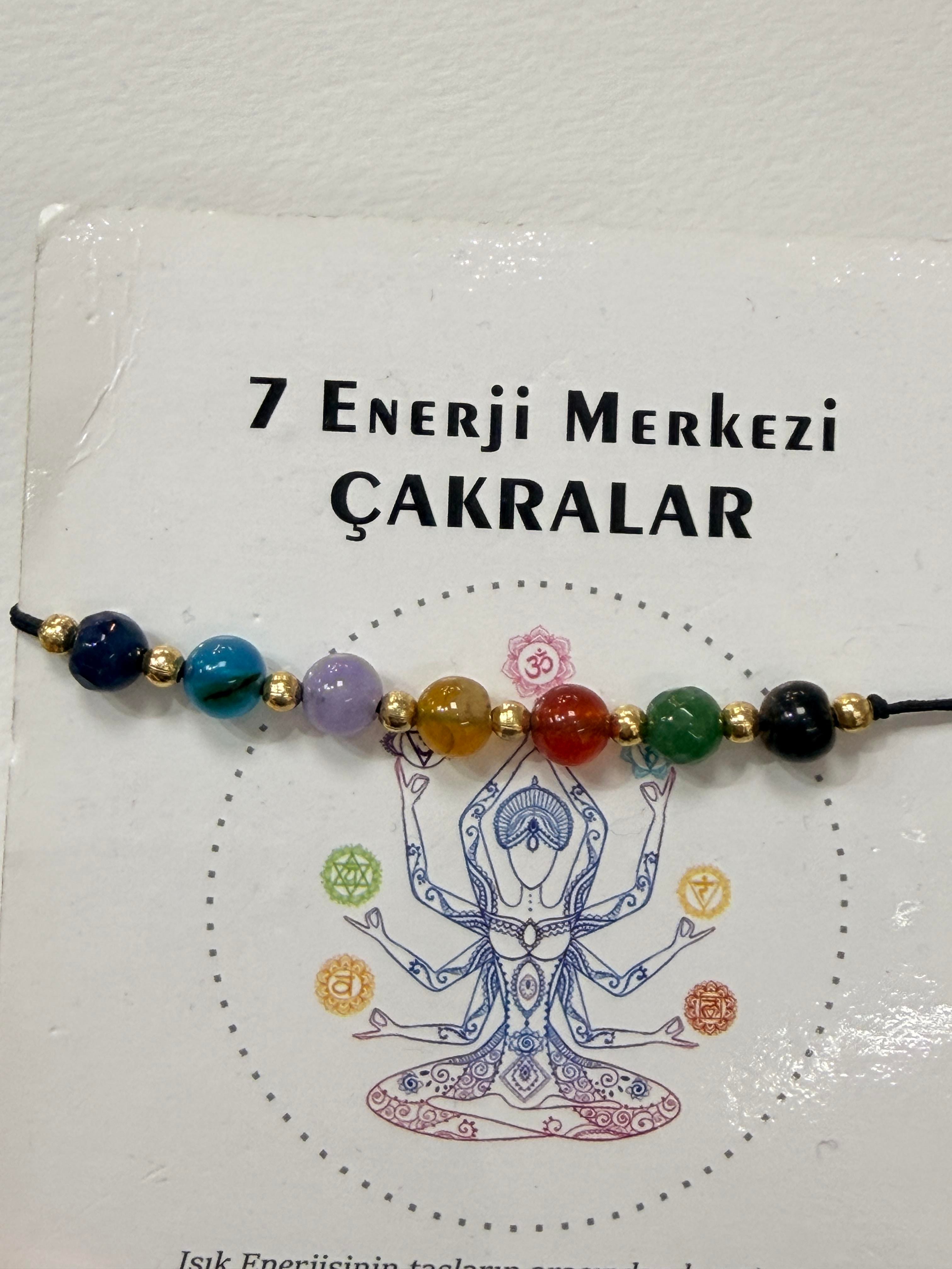 ÇAKRA DOĞALTAŞ BİLEKLİK