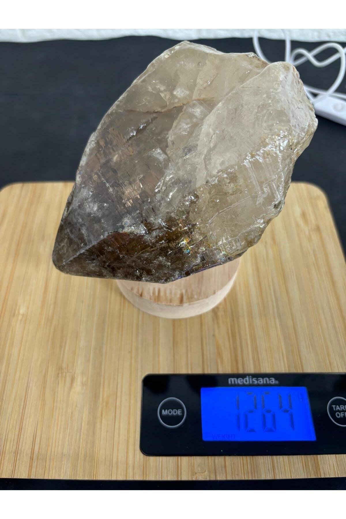 Dumanlı Kuvars Doğaltaş Radyasyonsavar Derin Uyku Lambası