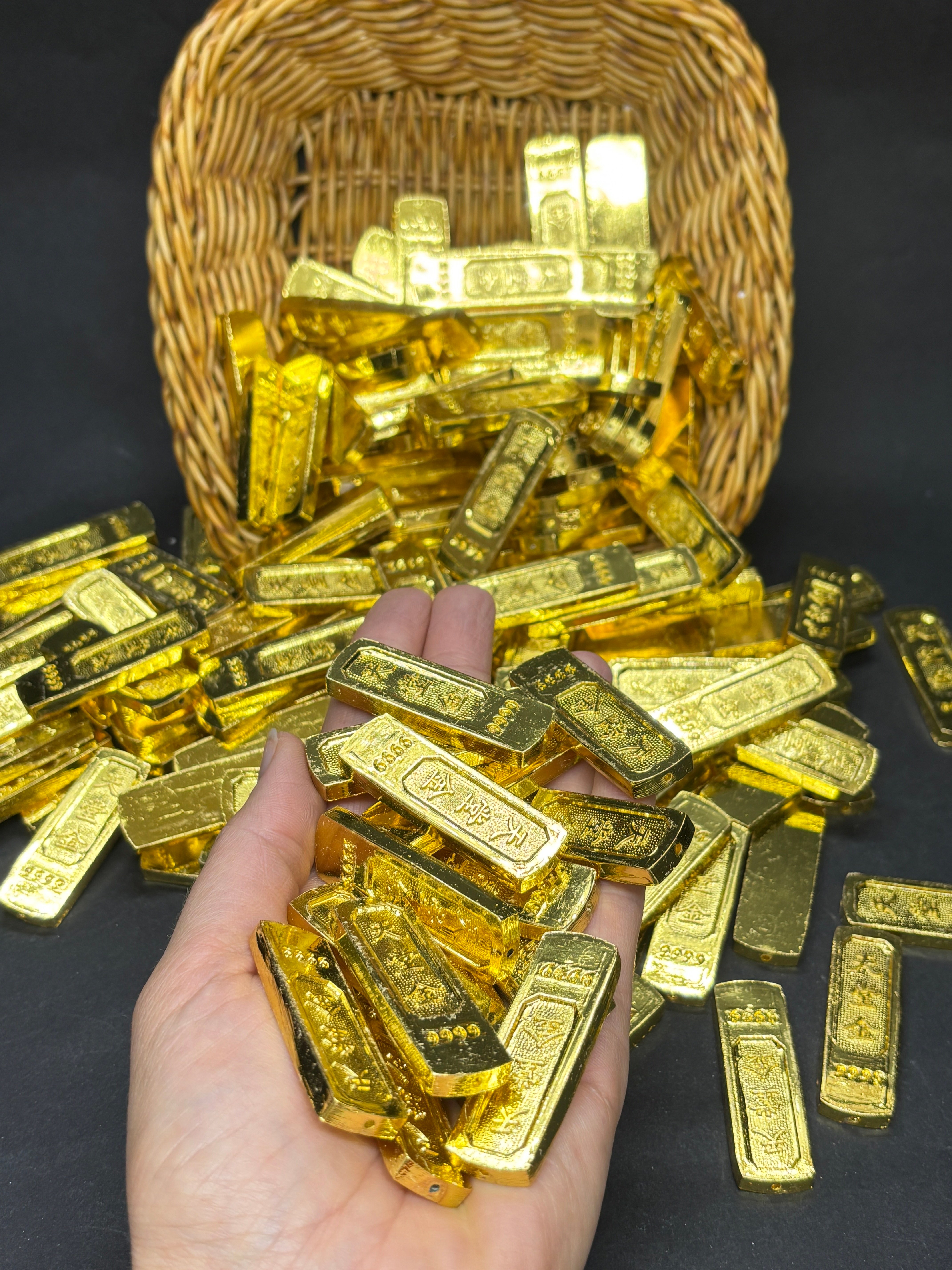 Fengshui 18 K Bereket Külçesi Gold