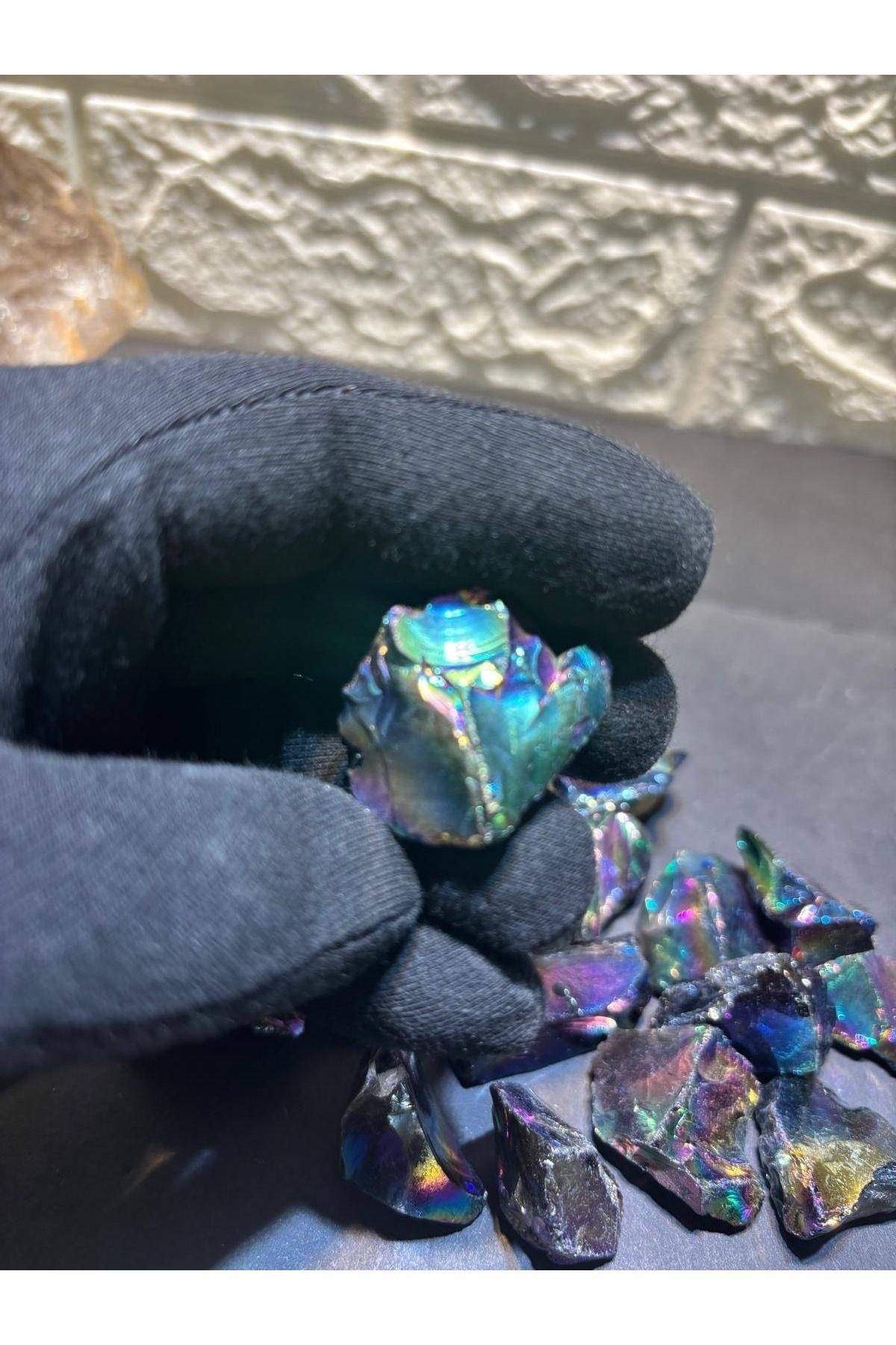 Gökkuşağı Obsidyen Doğaltaş