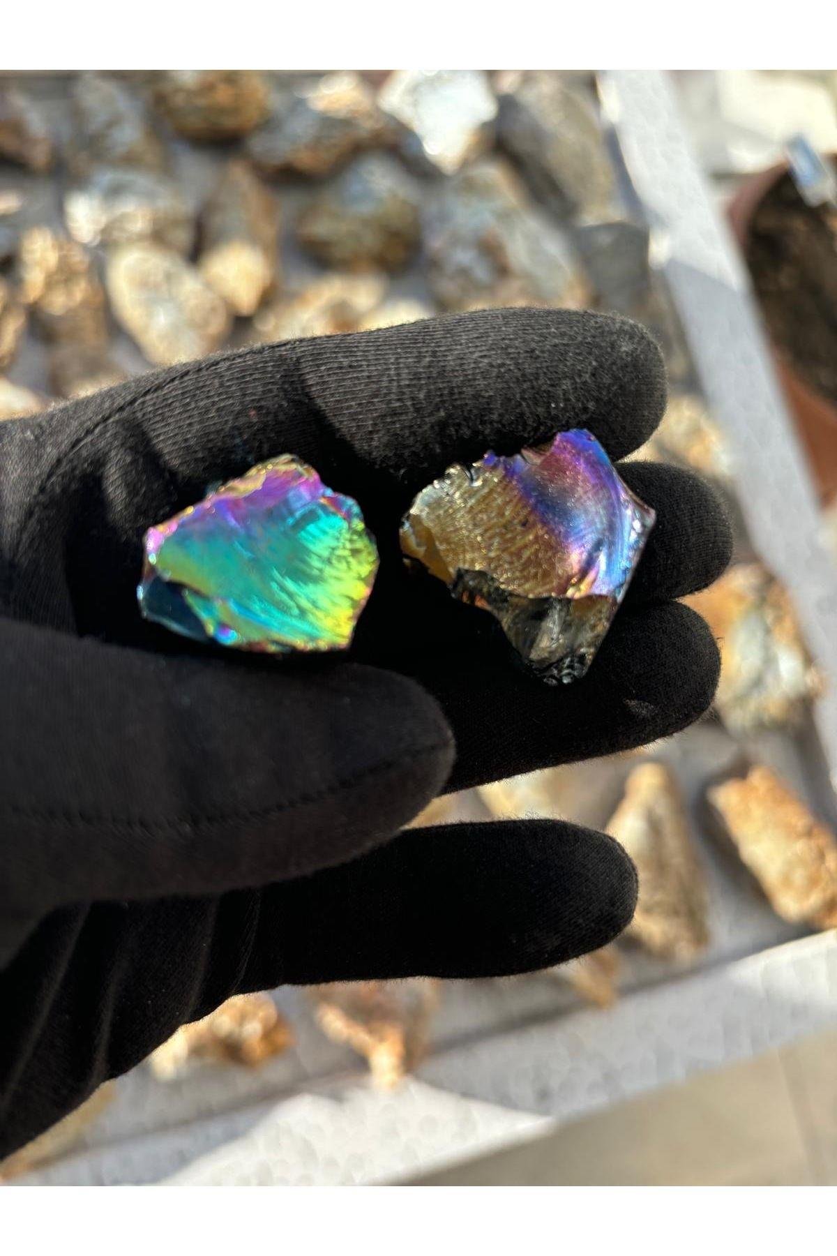 Gökkuşağı Obsidyen Doğaltaş