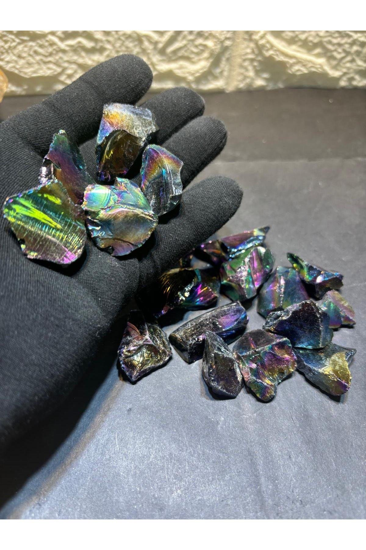 Gökkuşağı Obsidyen Doğaltaş