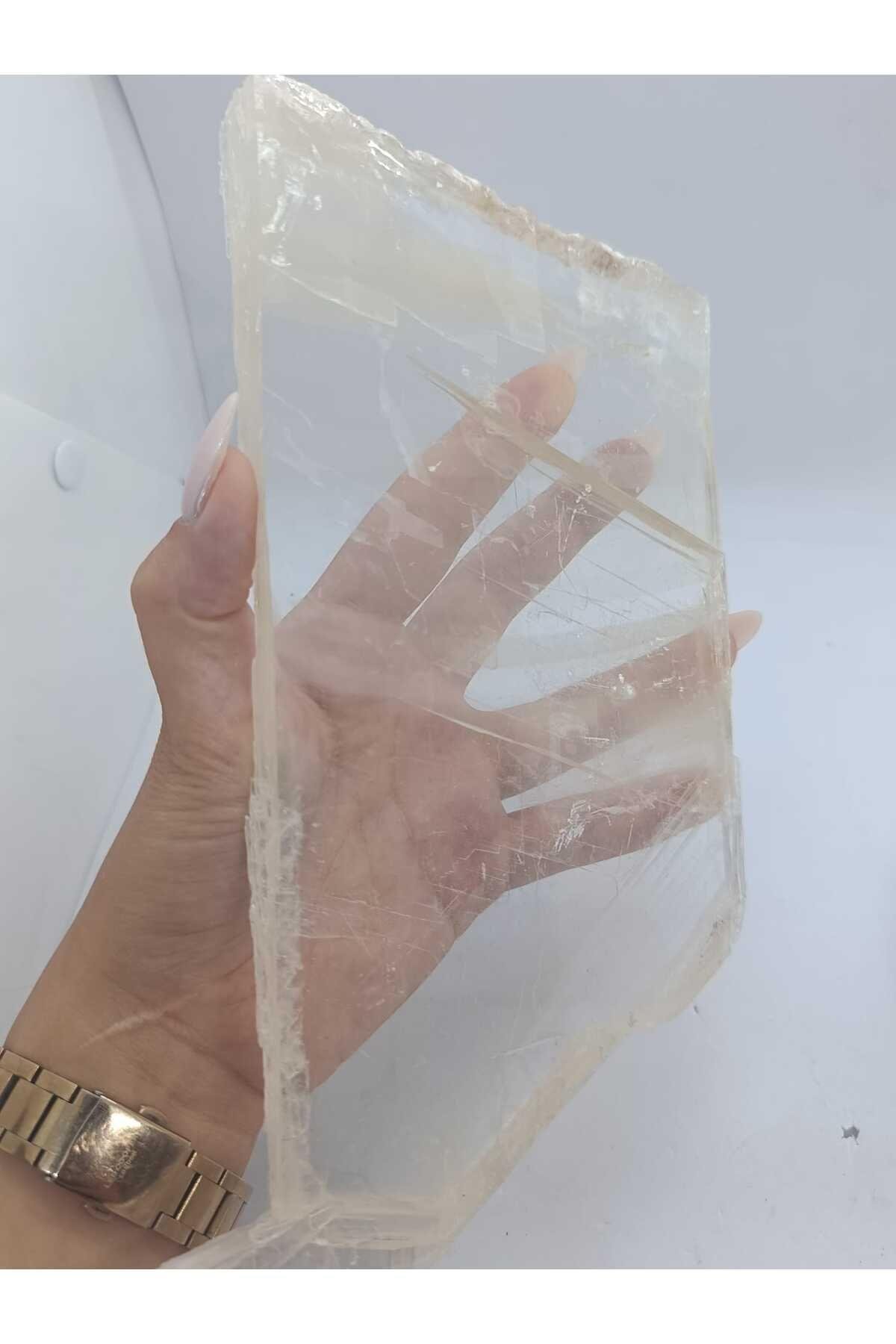 Harika Görümlü  Selenit Doğaltaş Kütle