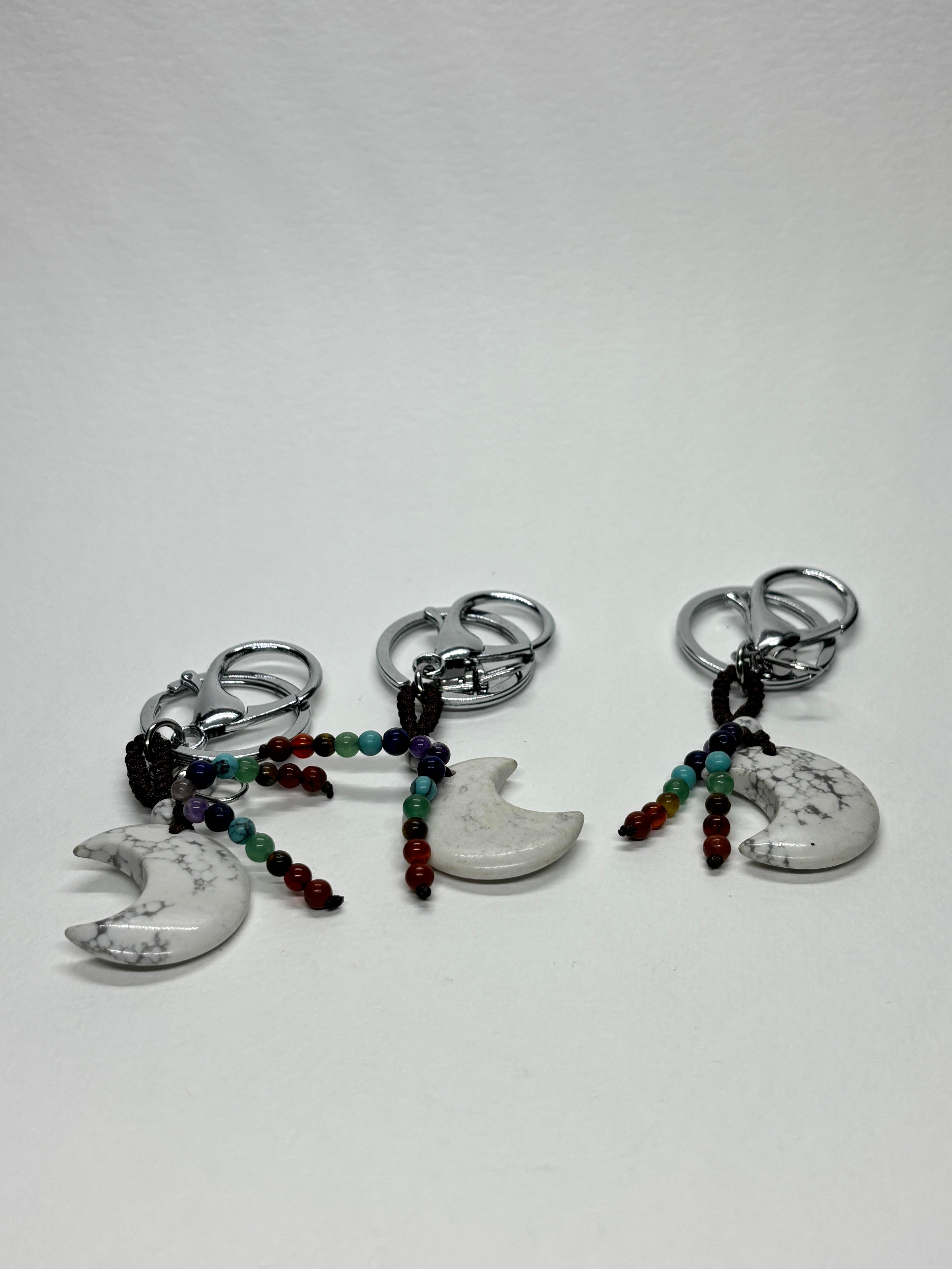 HAVLİT DOĞALTAŞ ANAHTARLIK CHARM HİLAL