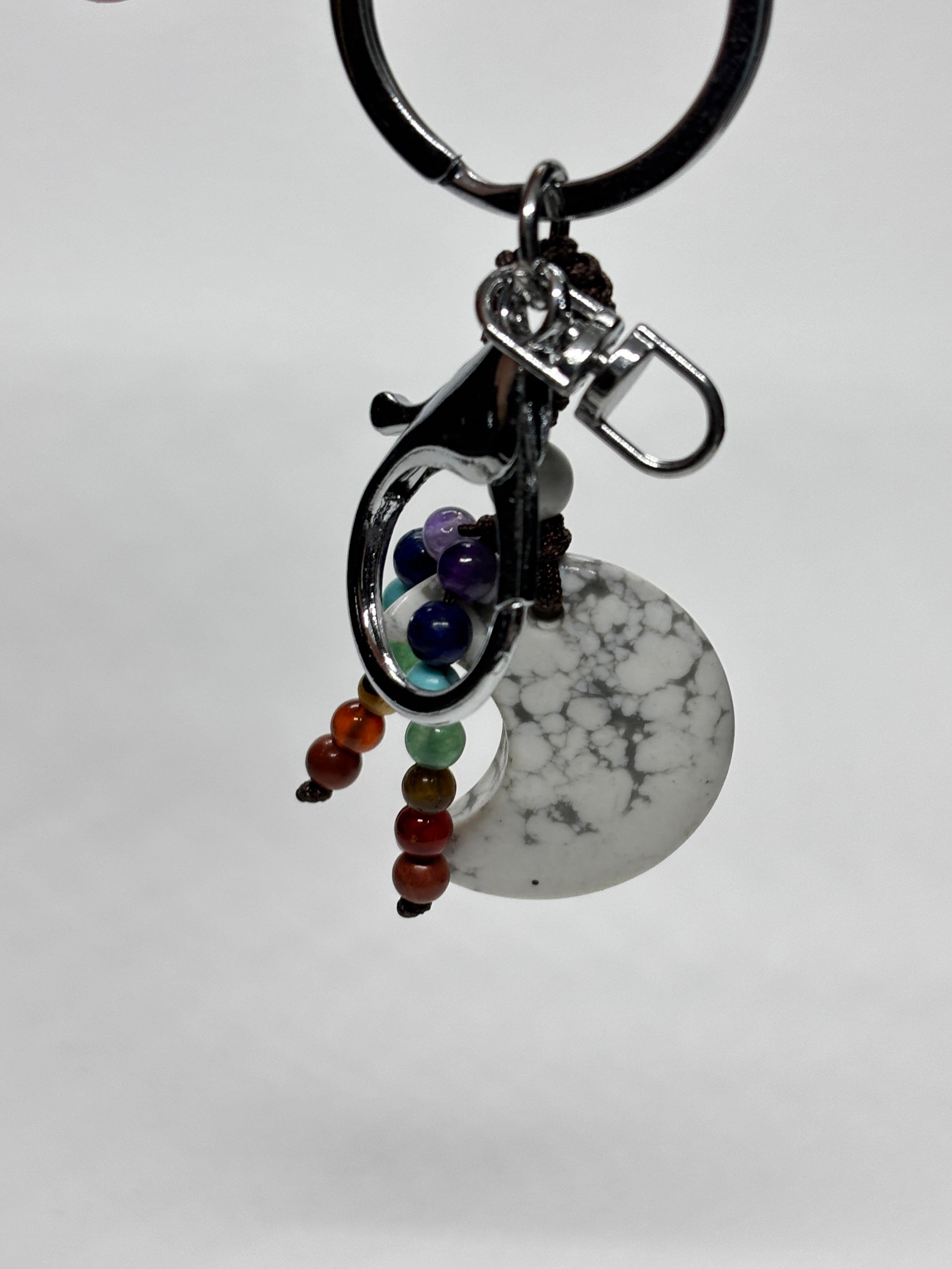 HAVLİT DOĞALTAŞ ANAHTARLIK CHARM HİLAL
