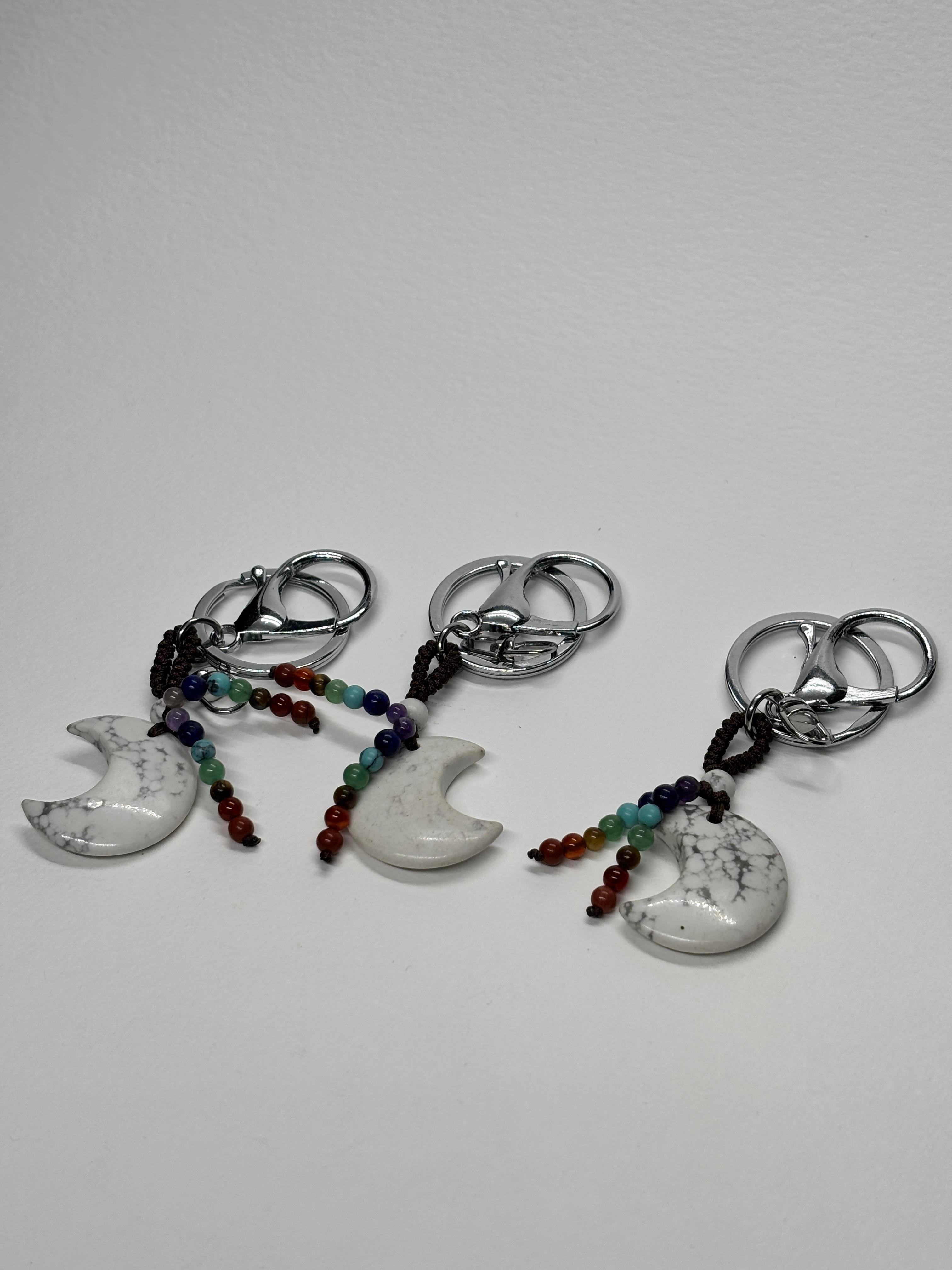 HAVLİT DOĞALTAŞ ANAHTARLIK CHARM HİLAL
