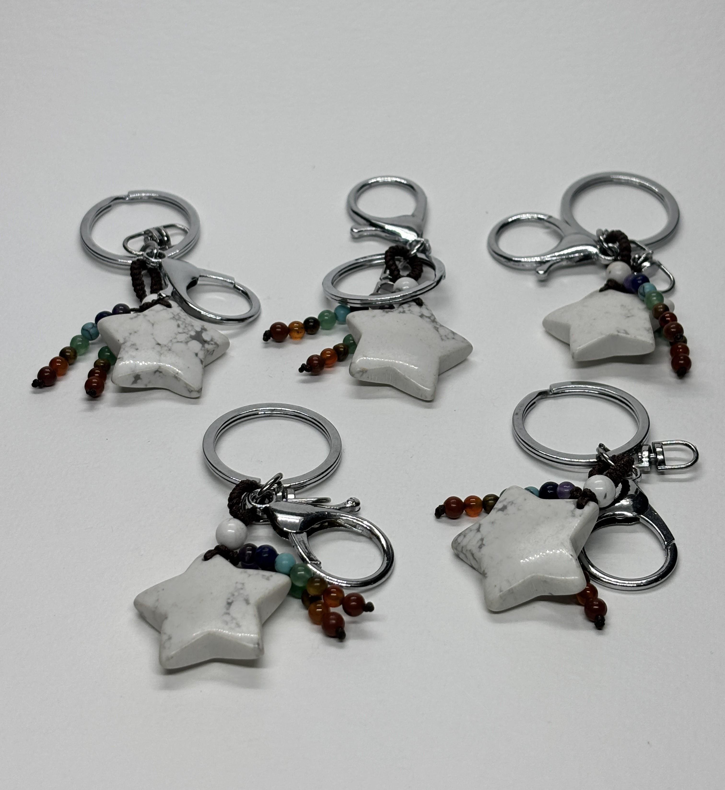 HAVLİT DOĞALTAŞ ANAHTARLIK CHARM YILDIZ