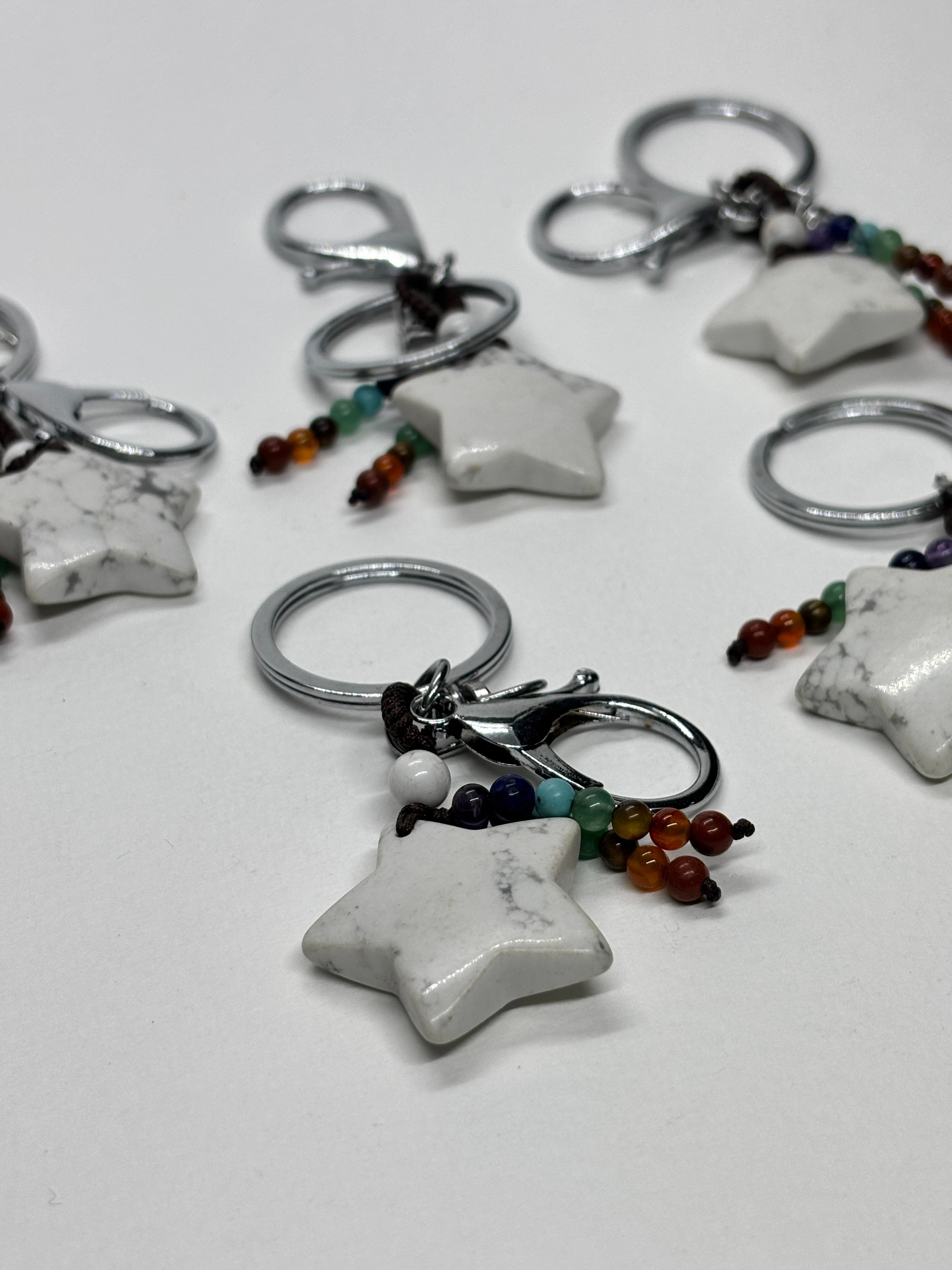 HAVLİT DOĞALTAŞ ANAHTARLIK CHARM YILDIZ