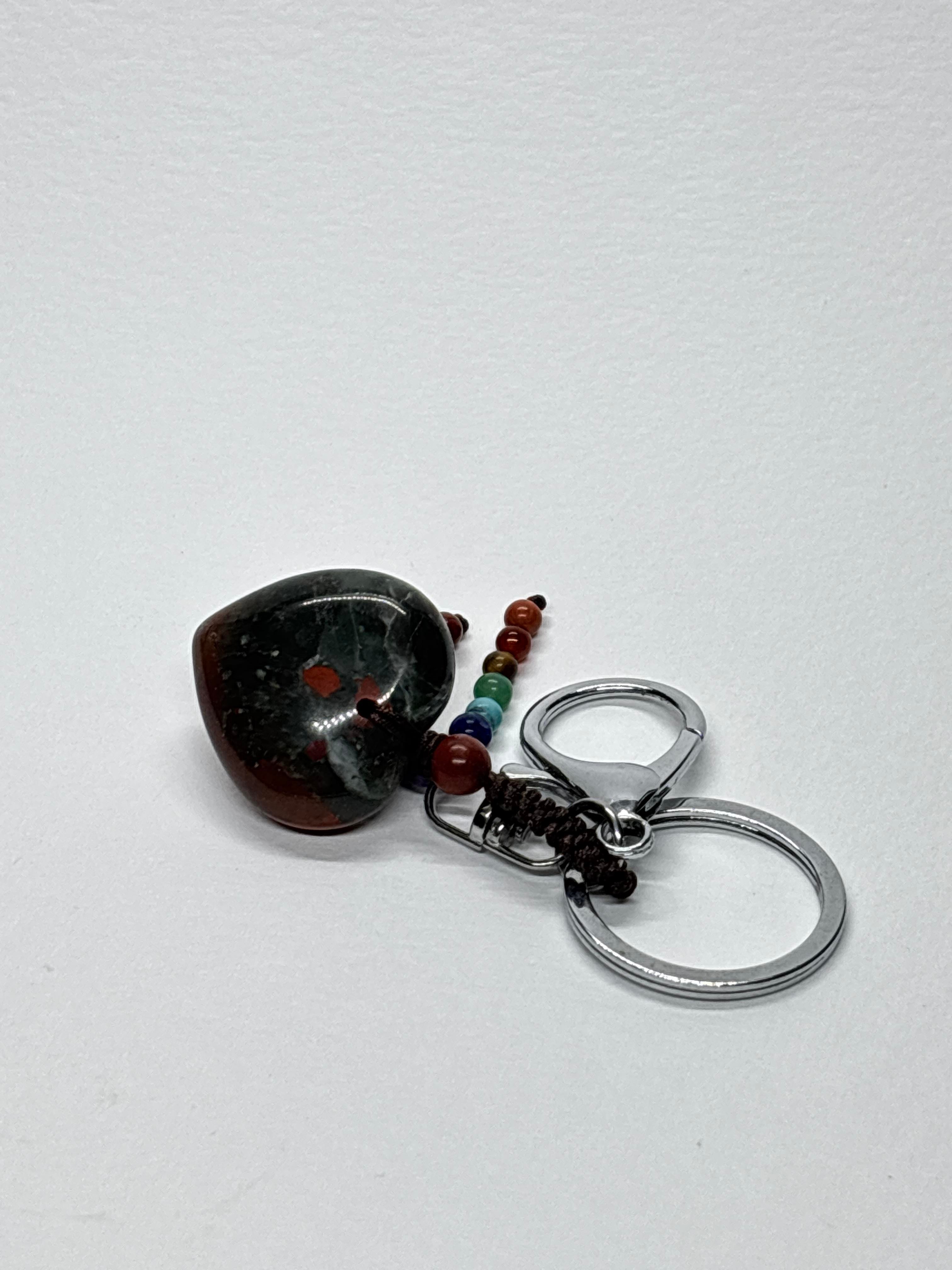JASPER DOĞALTAŞ ANAHTARLIK CHARM KALP