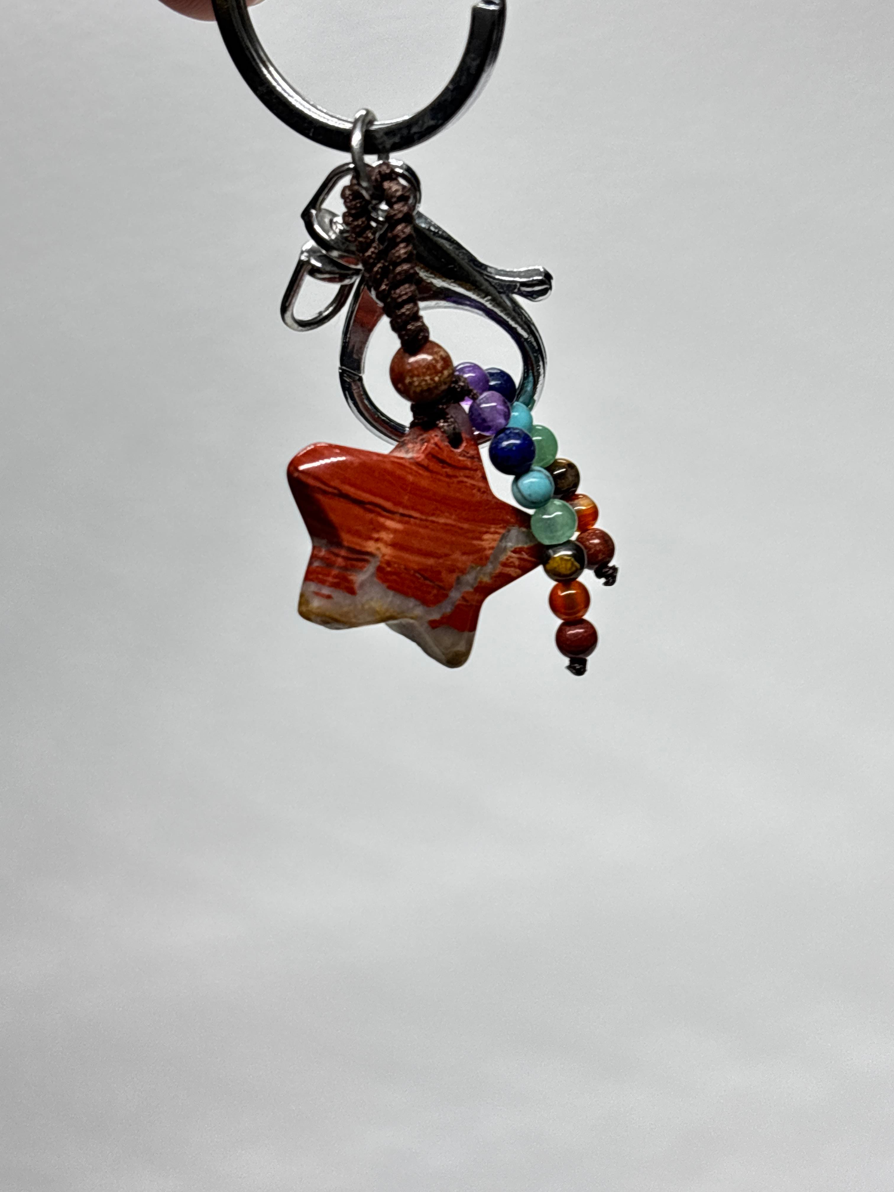 JASPER DOĞALTAŞ ANAHTARLIK CHARM YILDIZ