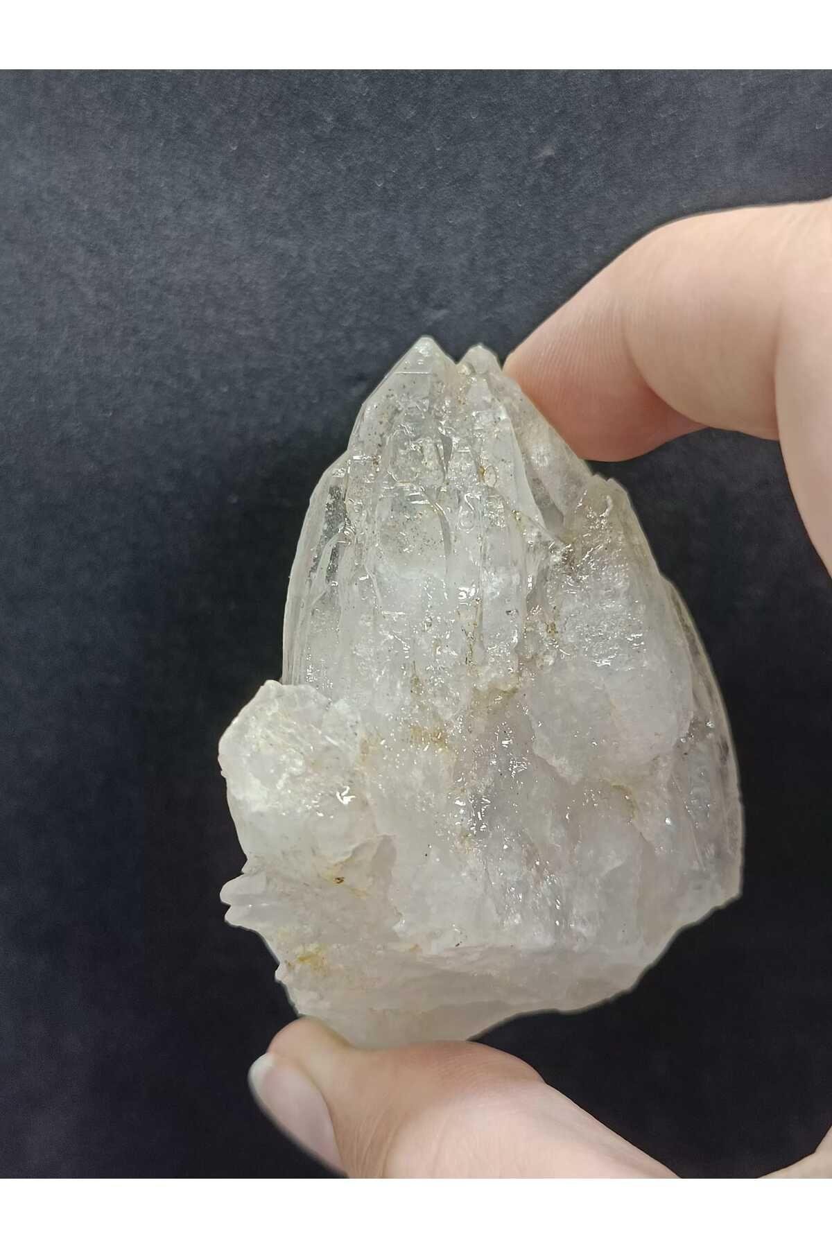 Krıstal Kuvars Doğaltaş Ham Kütle