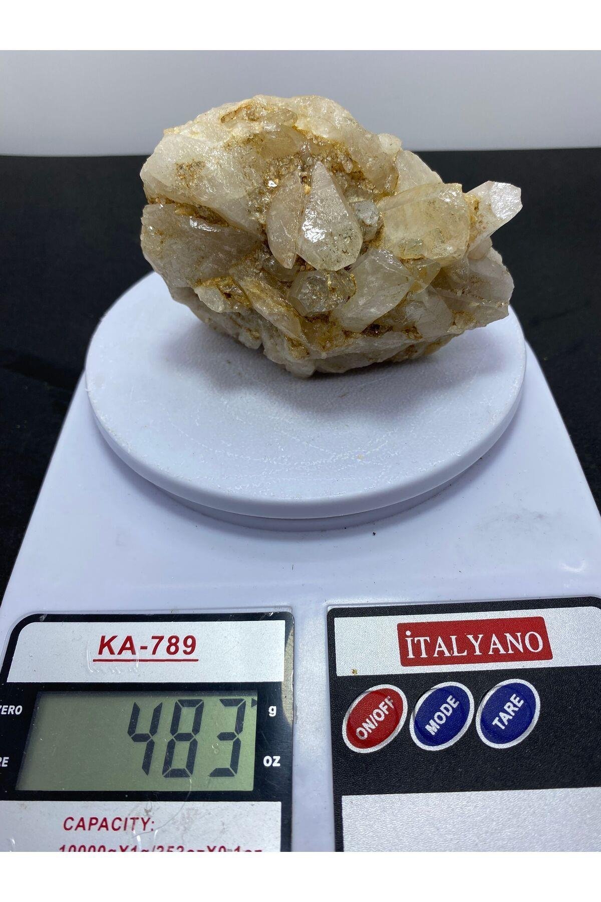 Kristal Kuvars Küme Koleksiyon Doğaltaş