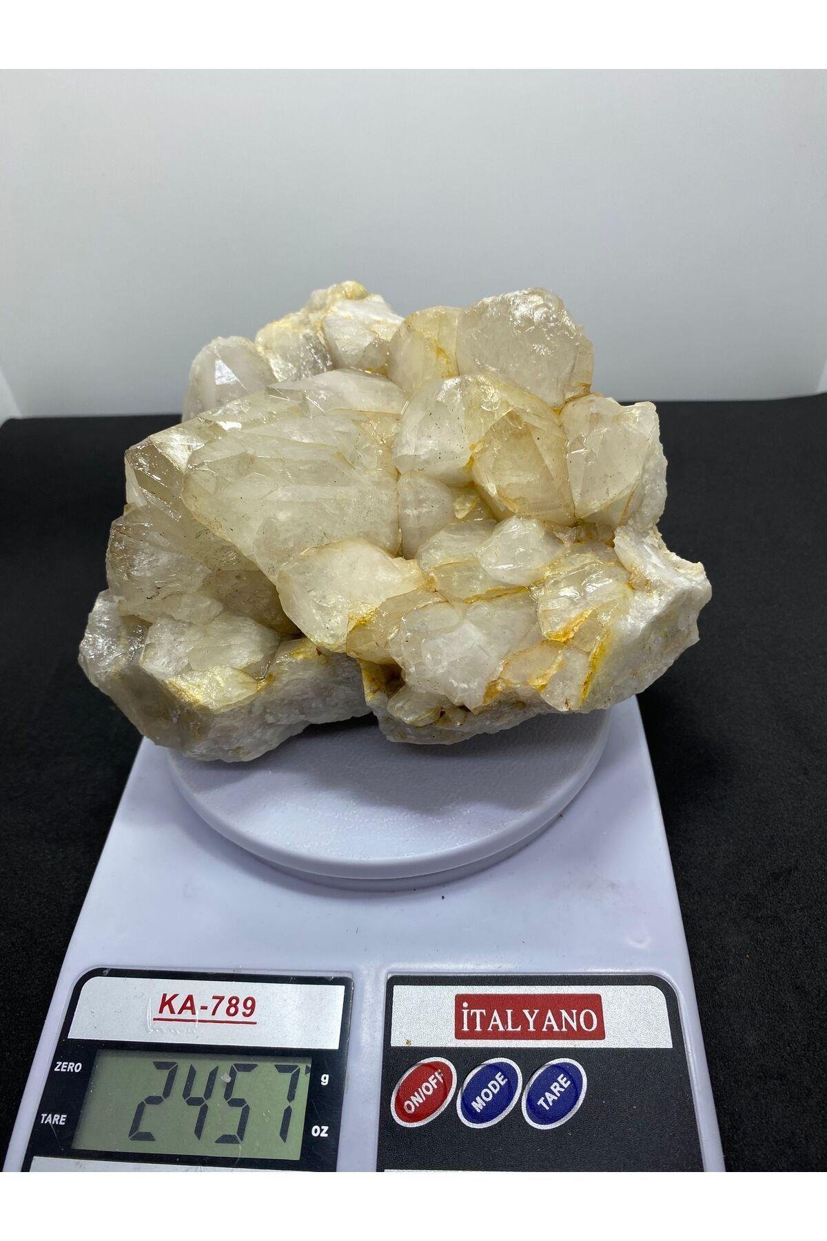 Kristal Kuvars Küme Koleksiyon Doğaltaş