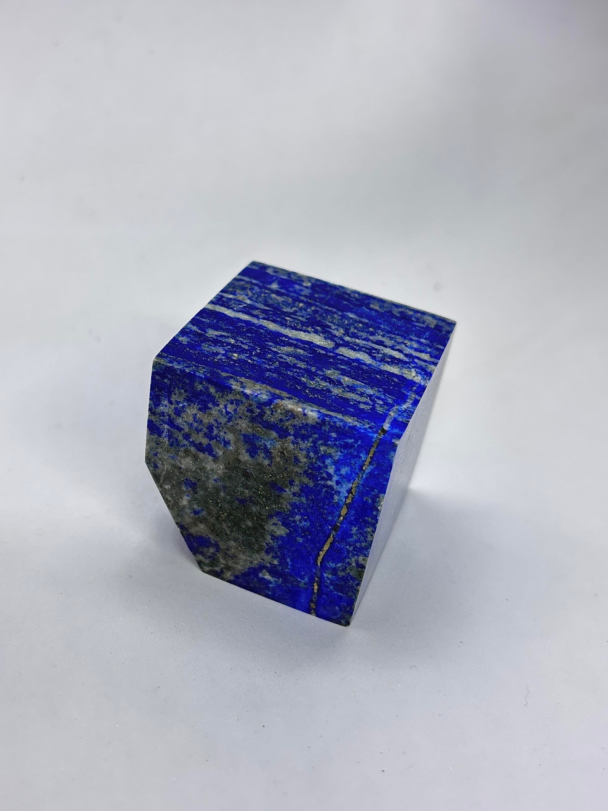 LAPİS LAZULİ BÜYÜK KÜP OBJE
