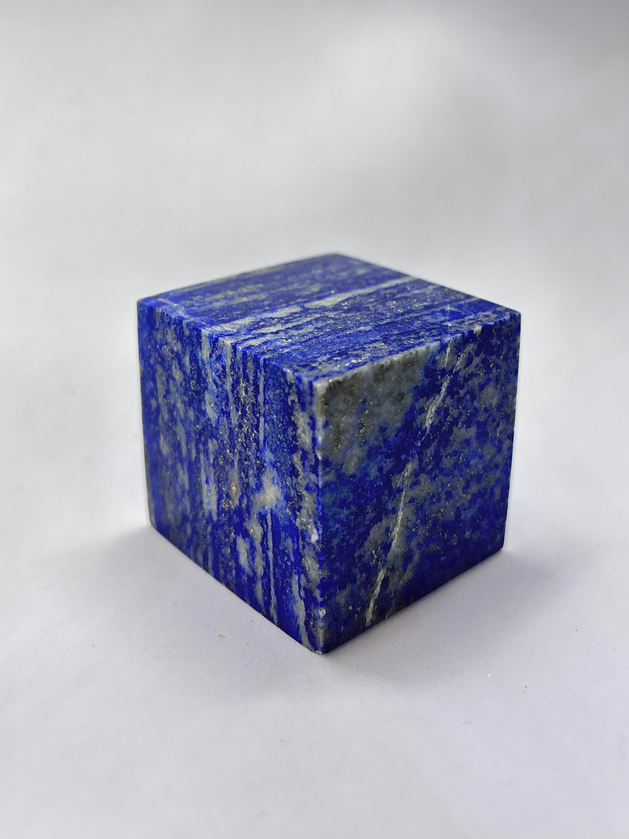 LAPİS LAZULİ BÜYÜK KÜP OBJE