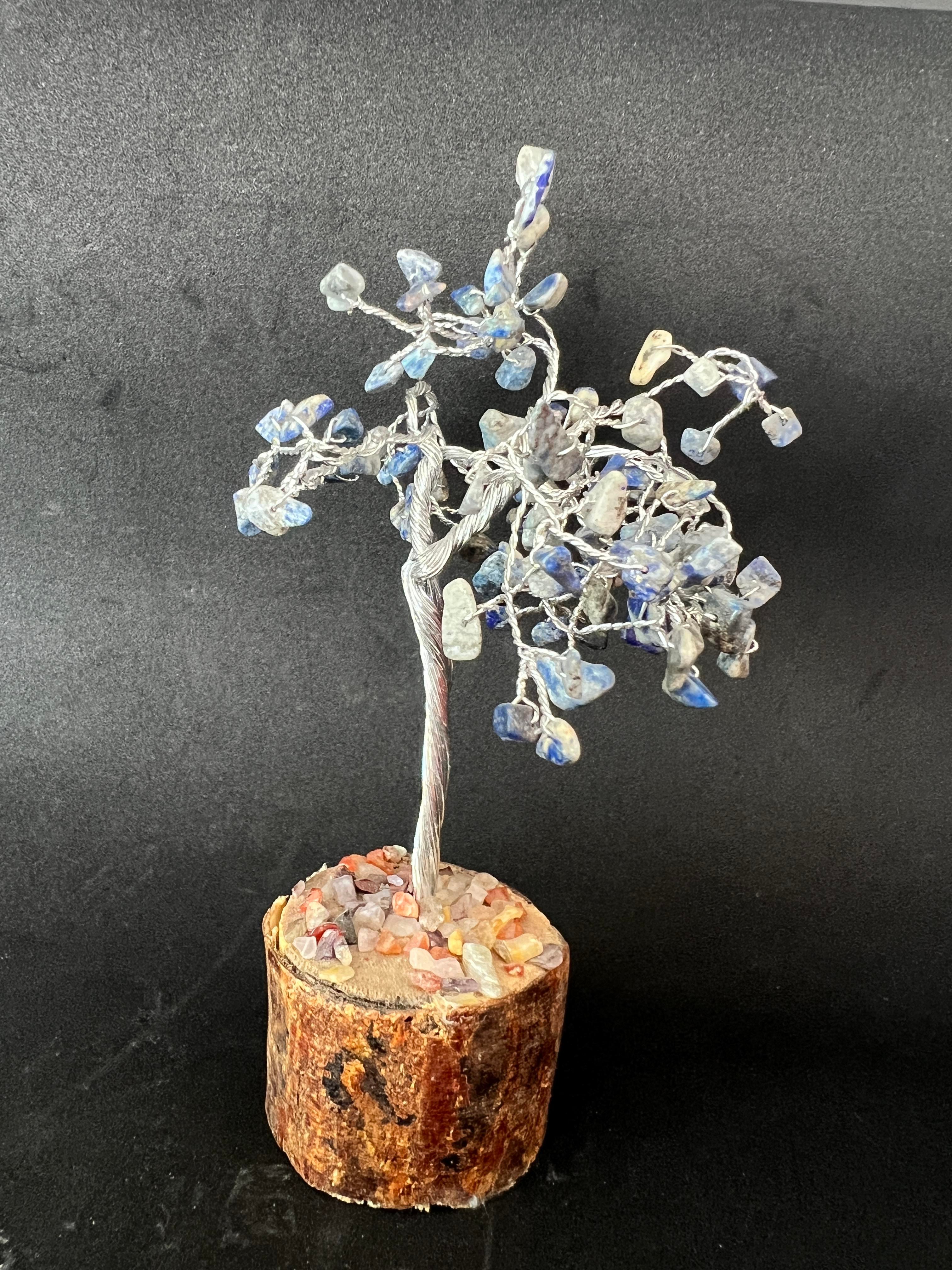 LAPİS LAZULİ DOĞALTAŞ AĞAÇ KLEOPATRA TAŞI
