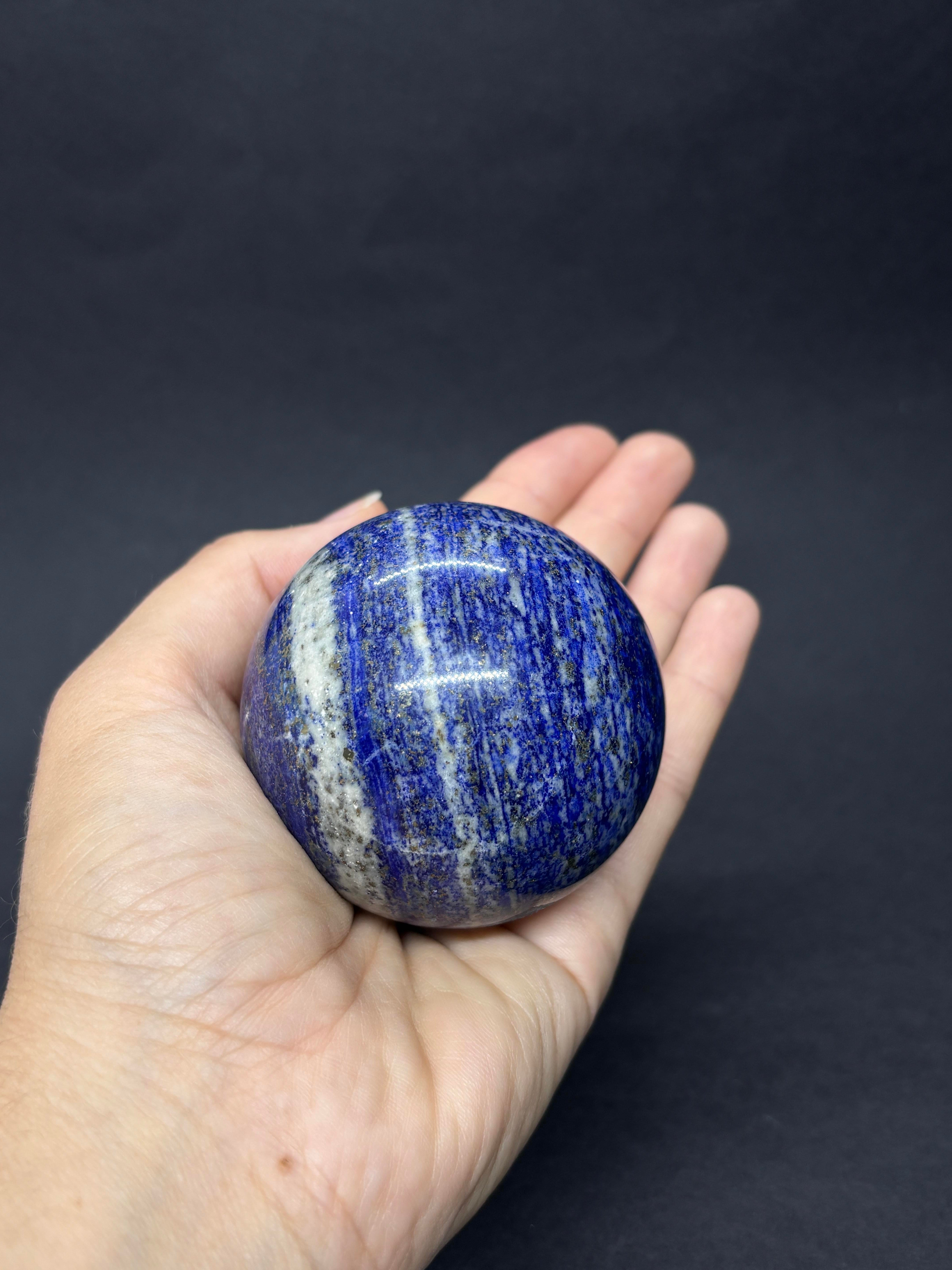 LAPİS LAZULİ DOĞALTAŞ KÜRE