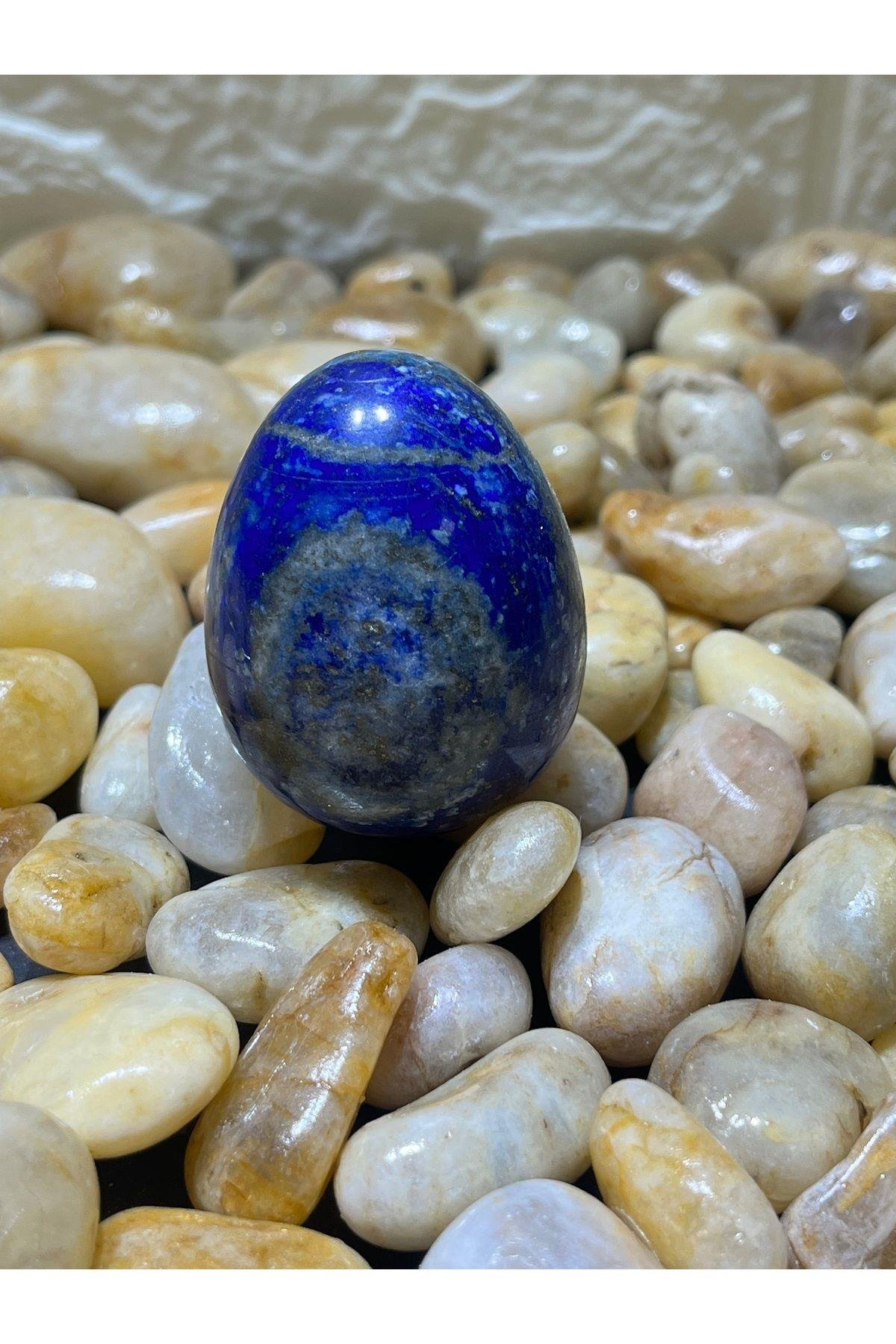 Lapis Lazuli Doğaltaş Yumurta