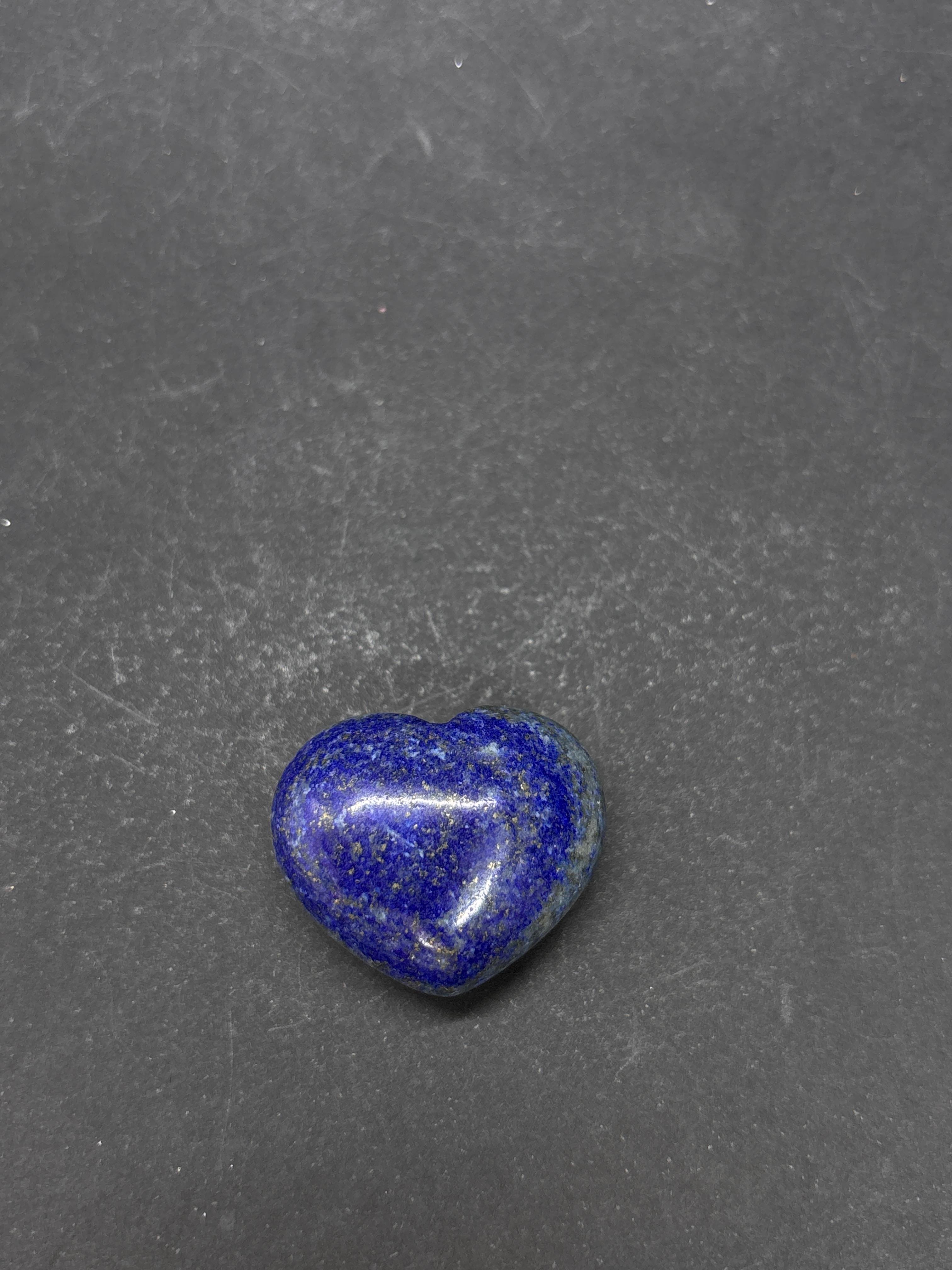LAPİS LAZULİ KALP PALMSTONE DOĞALTAŞ