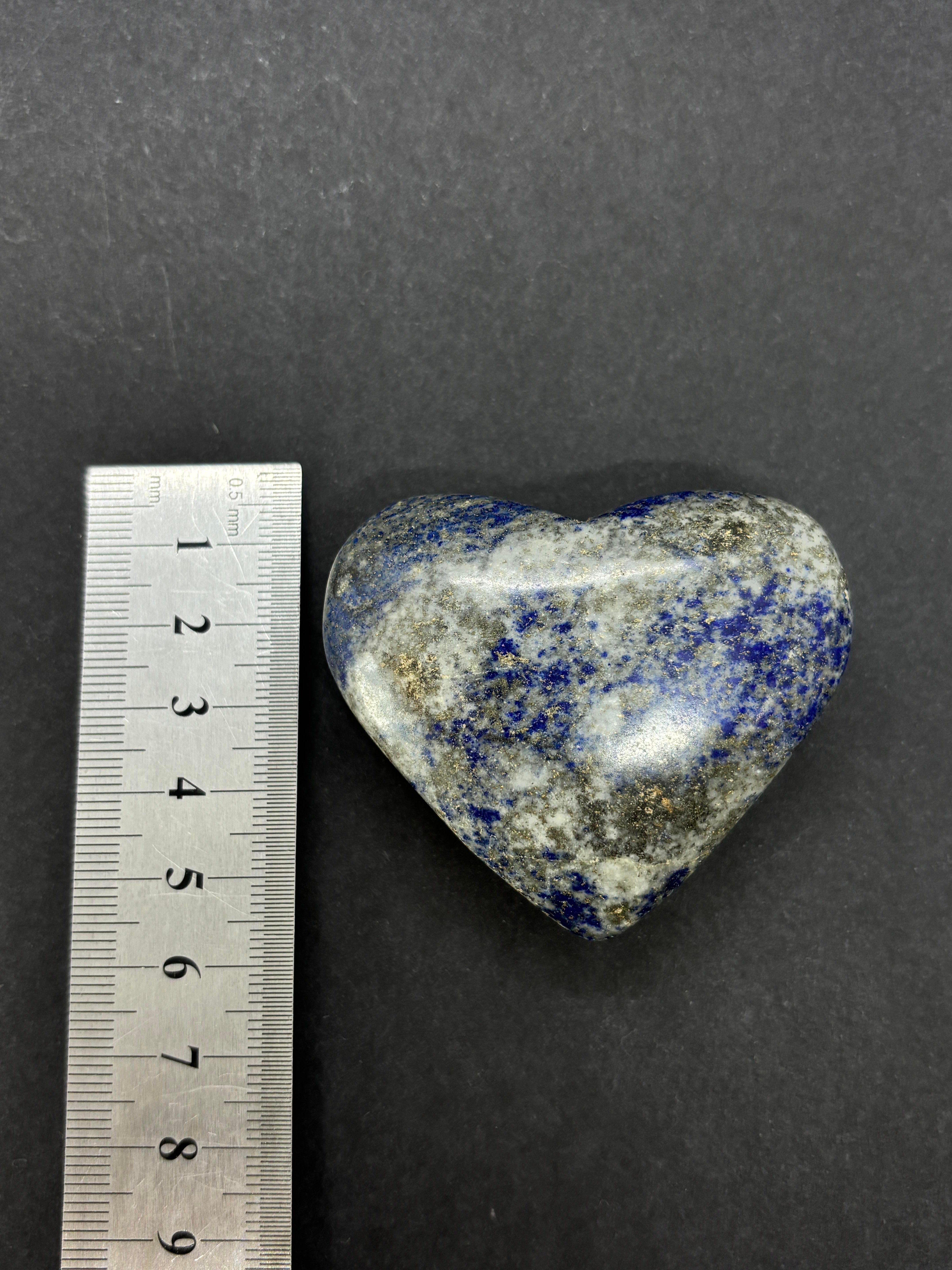 LAPİS LAZULİ KALP PALMSTONE DOĞALTAŞ
