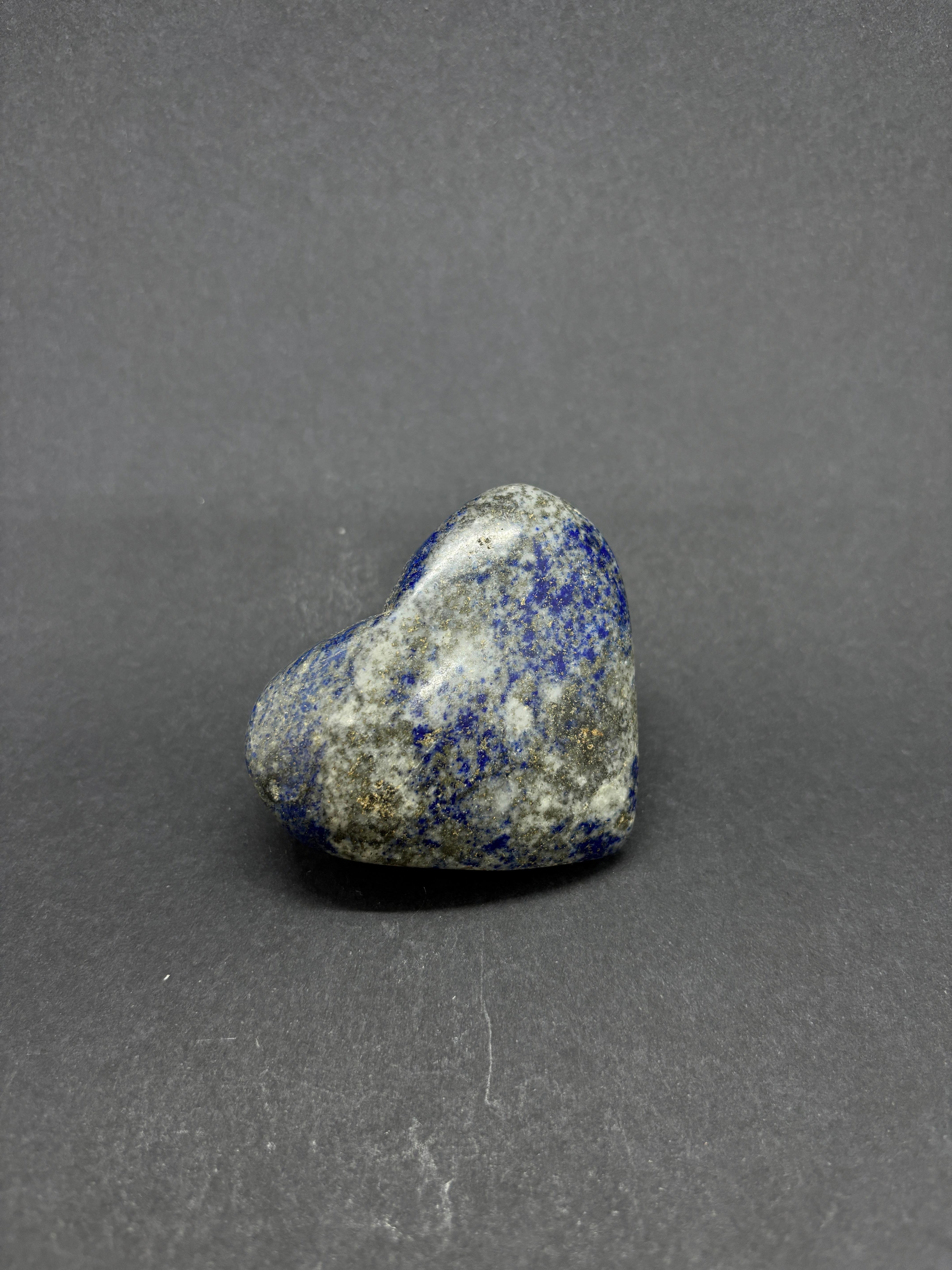 LAPİS LAZULİ KALP PALMSTONE DOĞALTAŞ