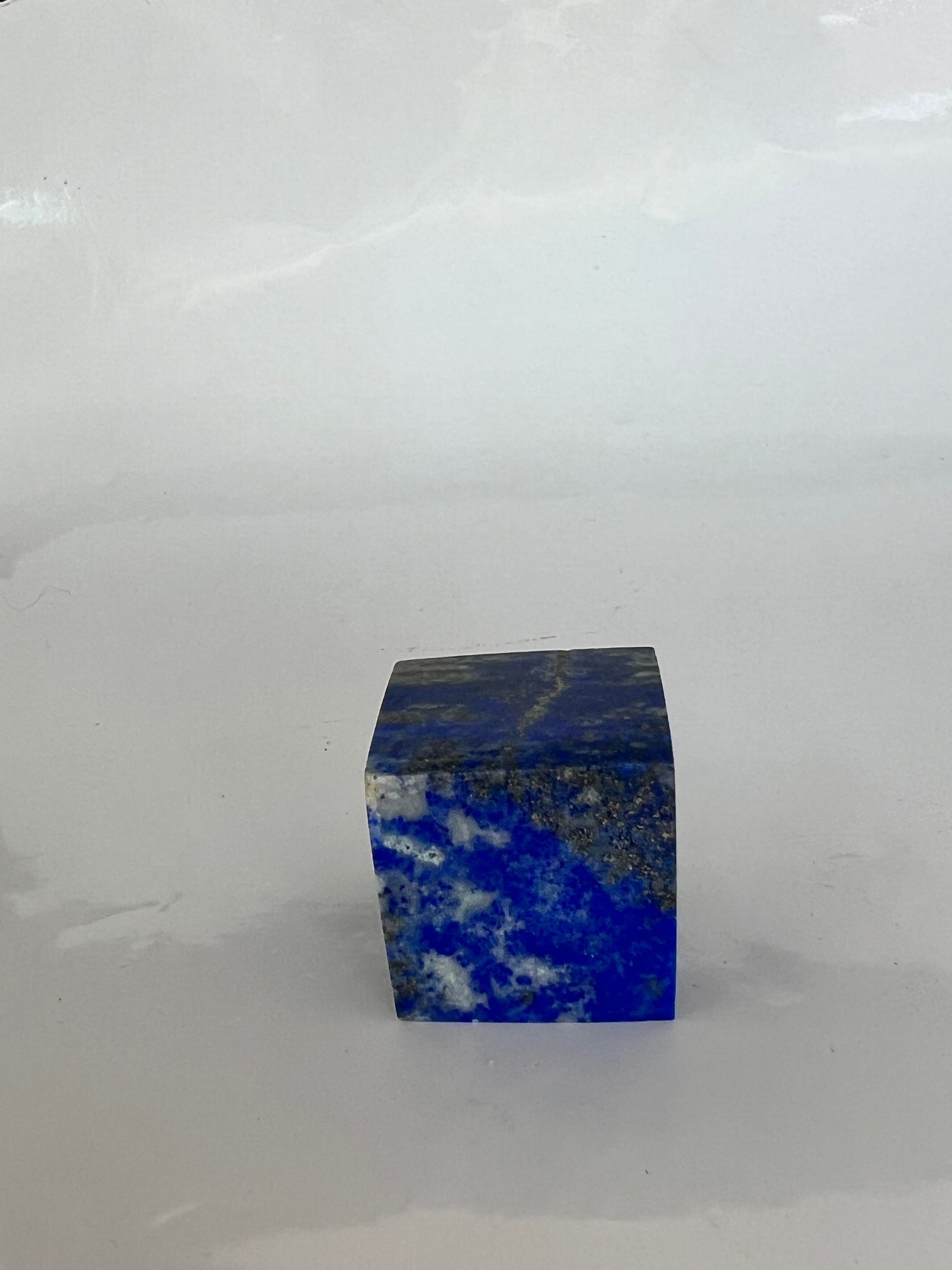 LAPİS LAZULİ KÜP OBJE