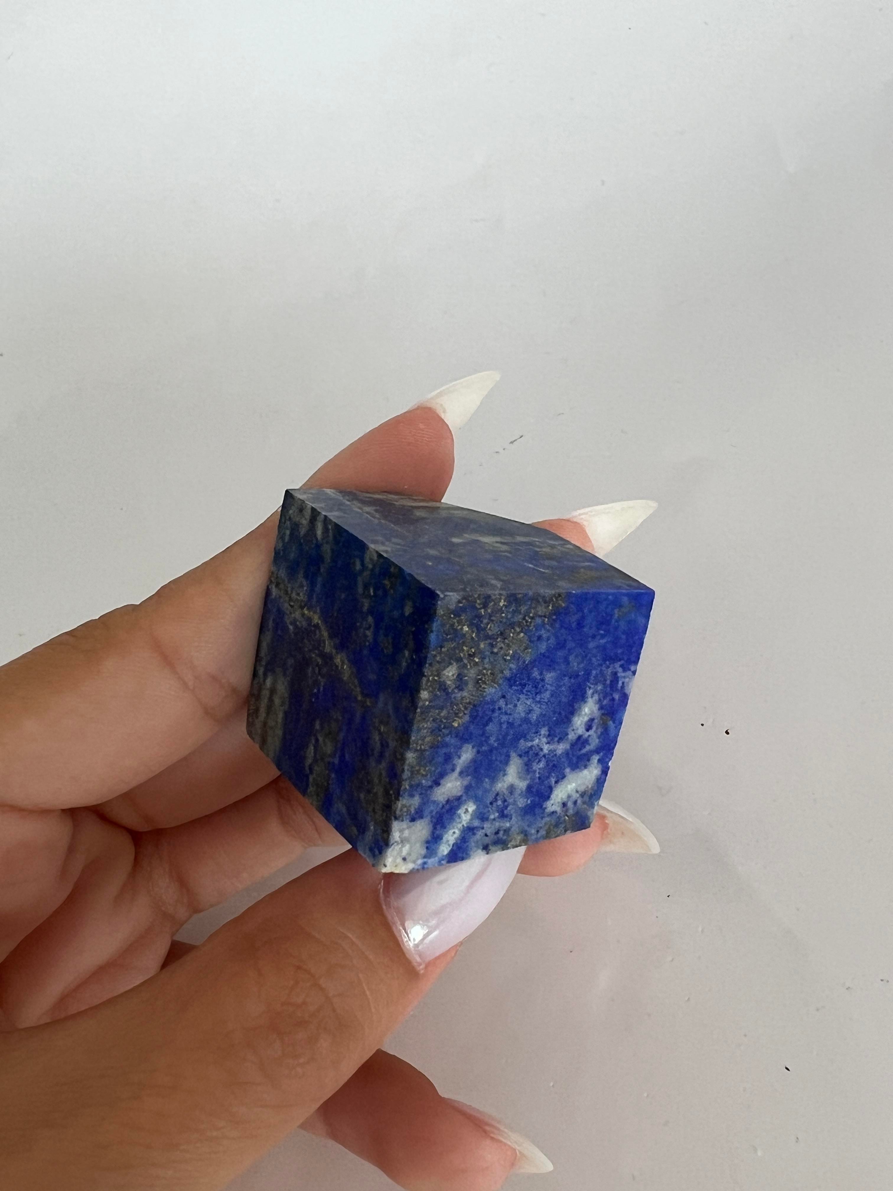 LAPİS LAZULİ KÜP OBJE