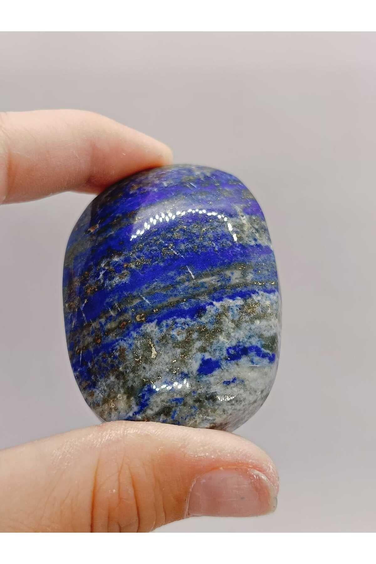 Lapis Lazuli Oval Doğaltaş Kütle