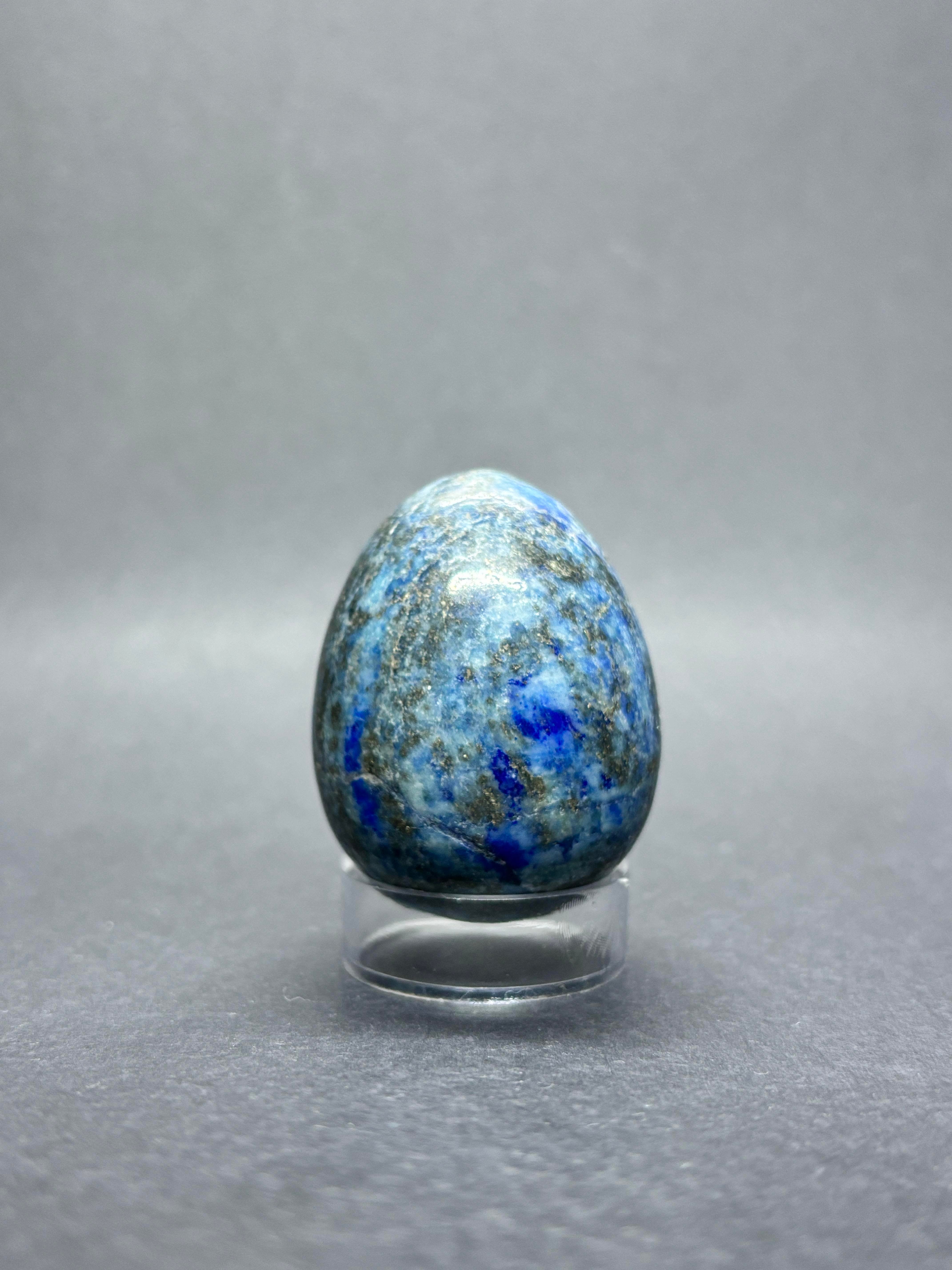 LAPİS LAZULİ YUMURTA DOĞALTAŞ
