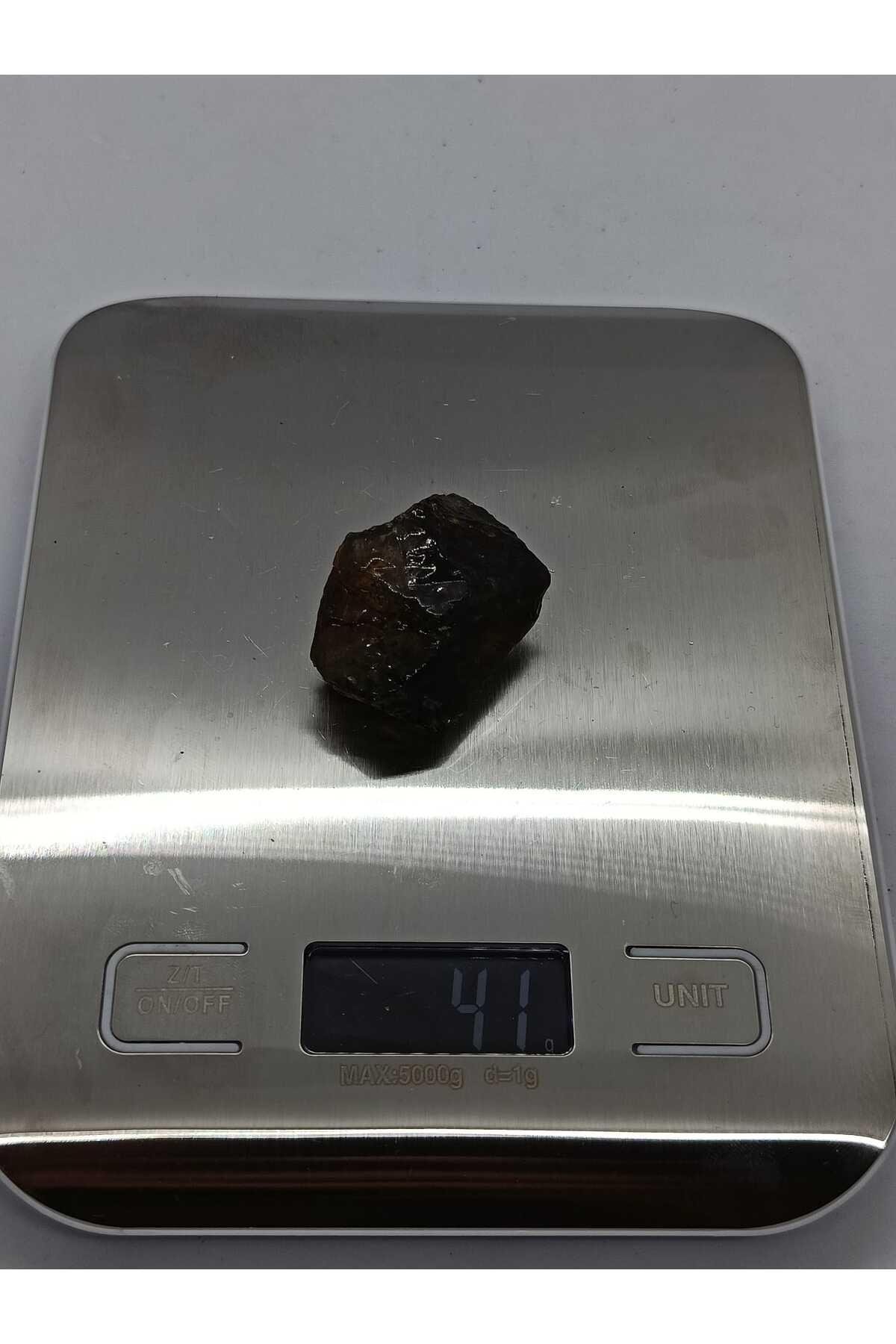 Morion Kuvars Doğaltaş Kütle