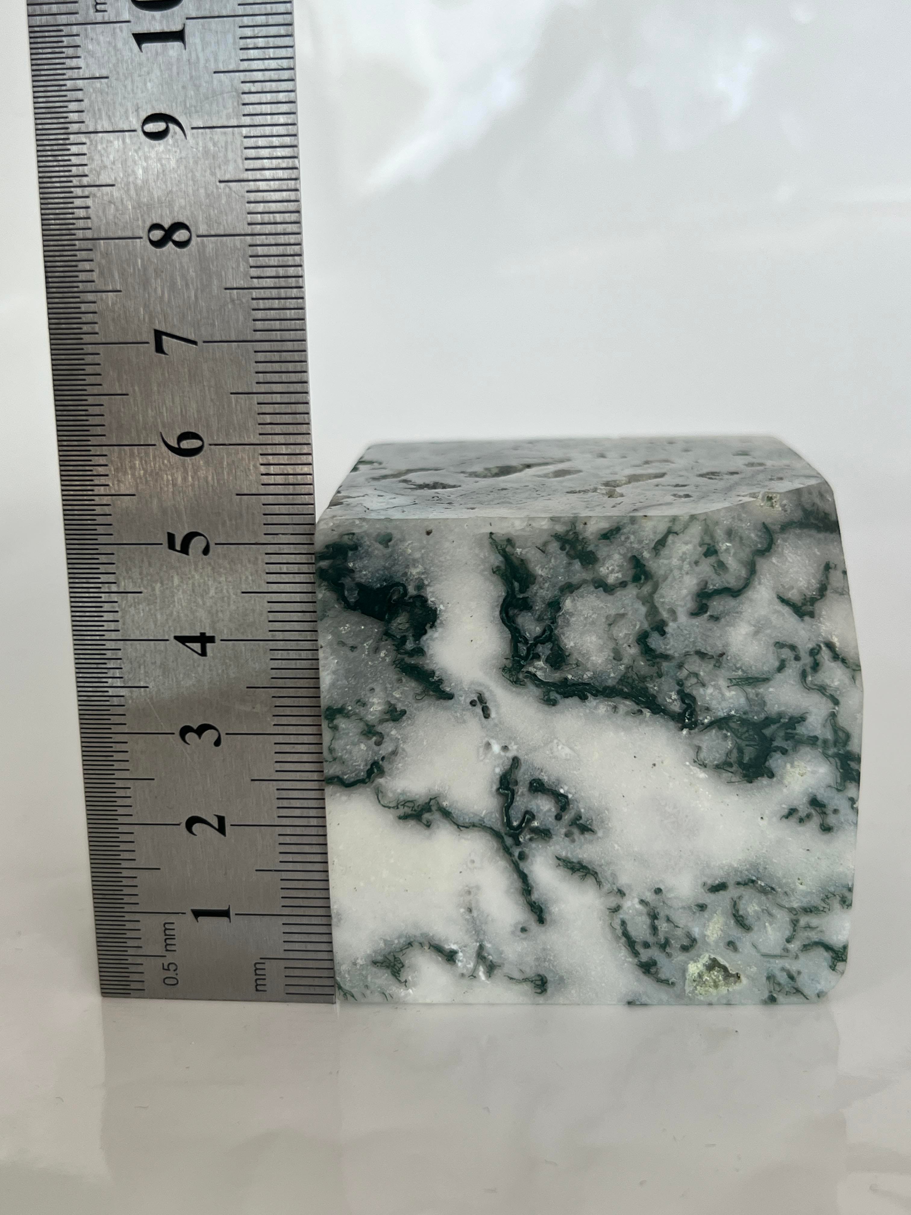 MOSS AGAT DOĞALTAŞ KÜP 5,5 CM