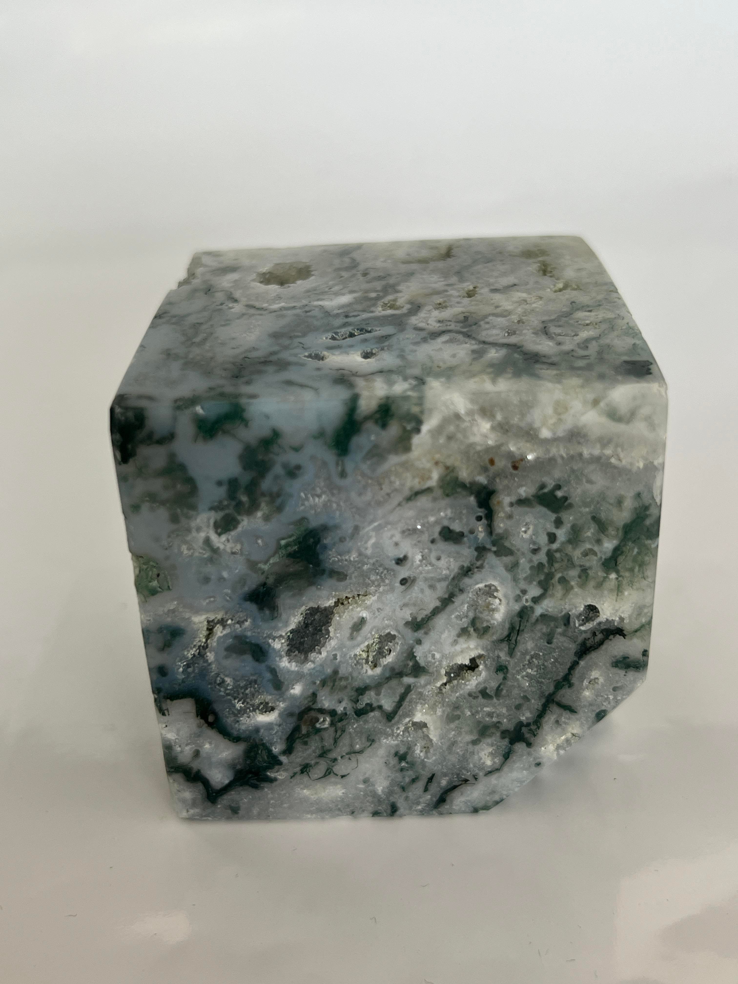 MOSS AGAT DOĞALTAŞ KÜP 5,5 CM