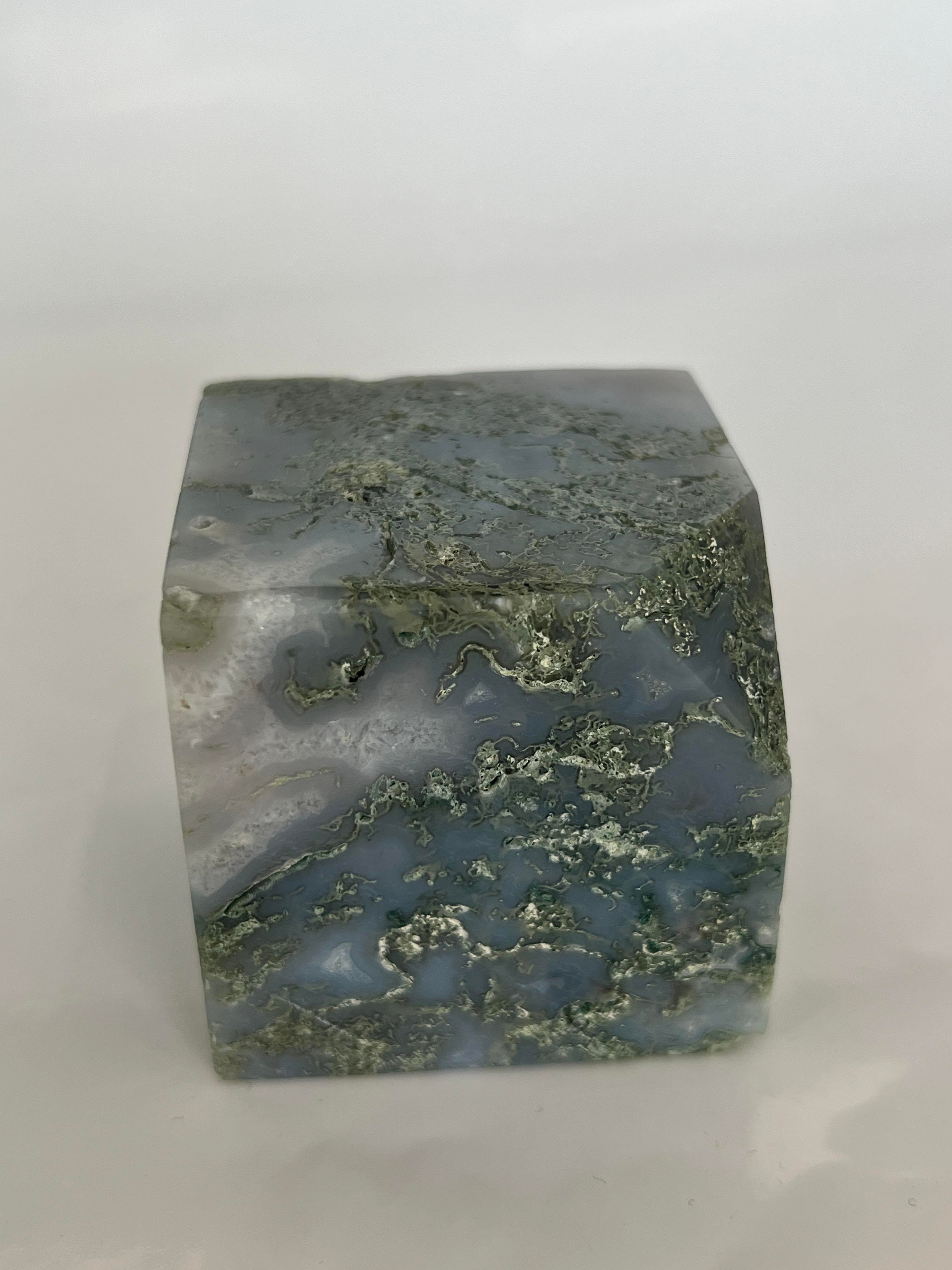 MOSS AGAT DOĞALTAŞ KÜP 5CM