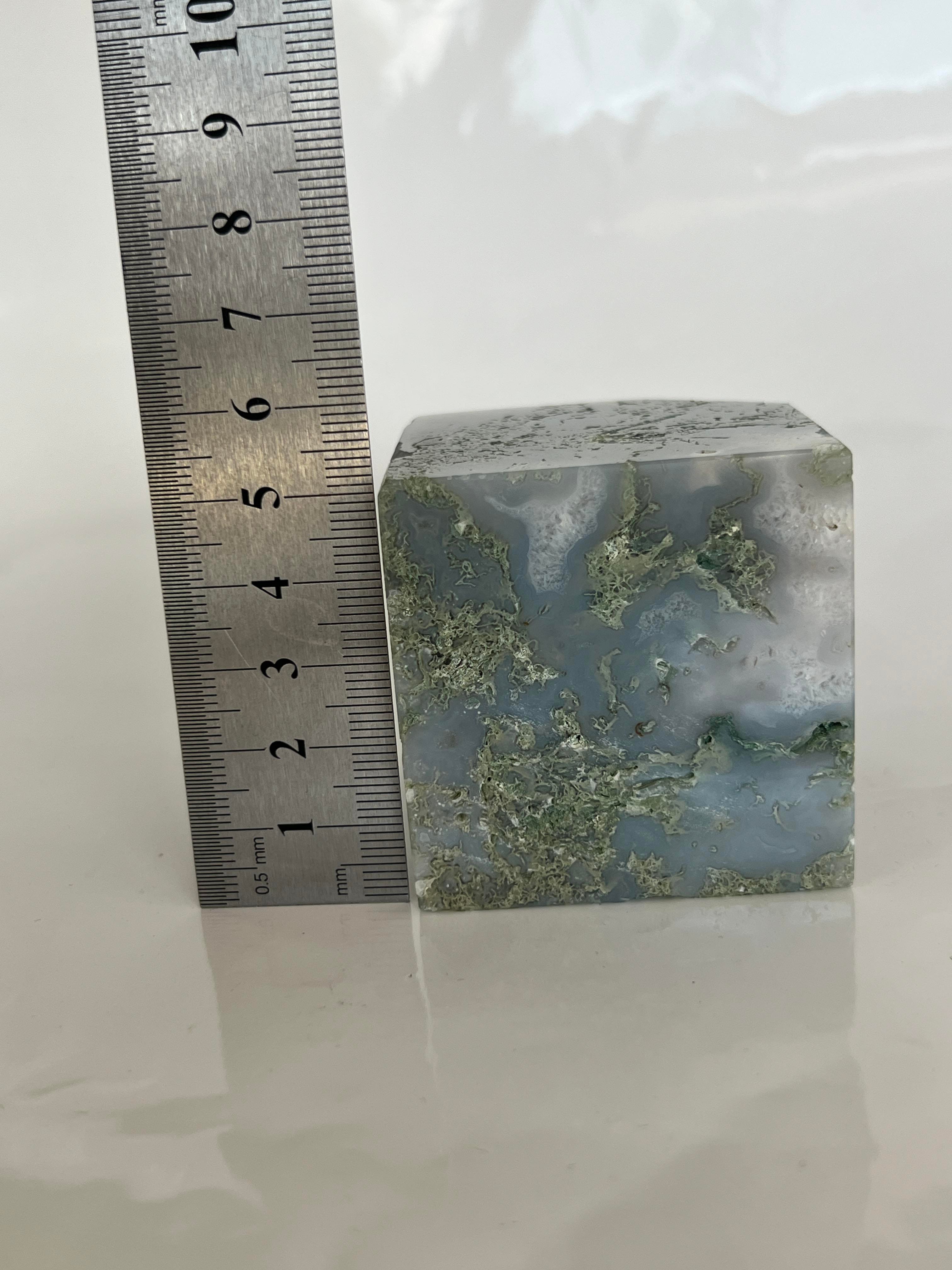 MOSS AGAT DOĞALTAŞ KÜP 5CM