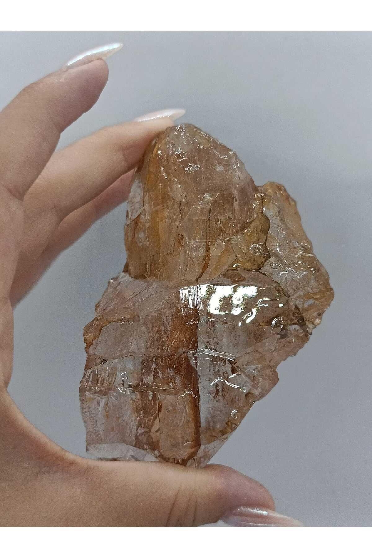 Muhteşem Dumanlı Kuvars Doğaltaş Kütle