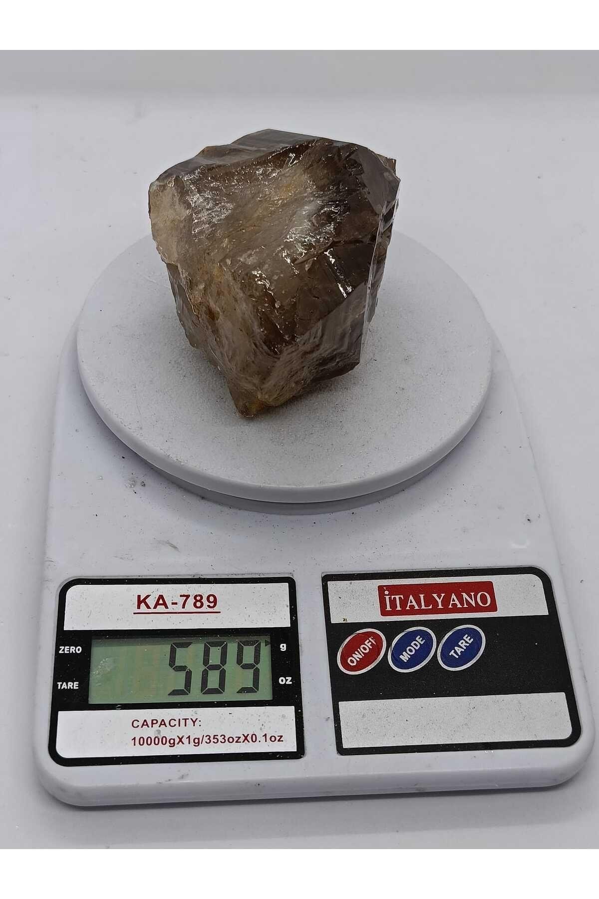 Muhteşem Dumanlı Kuvars Doğaltaş Kütle