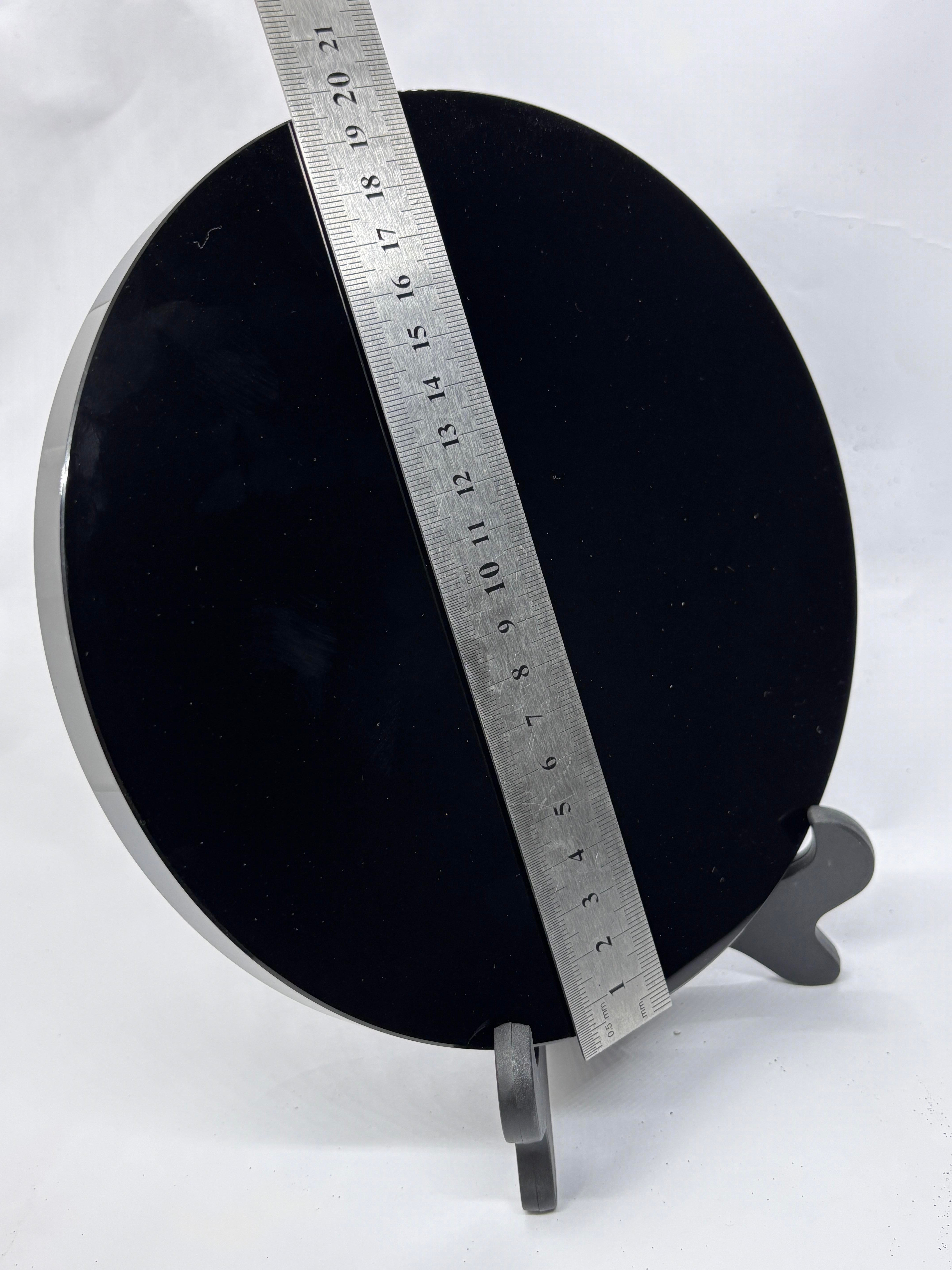 OBSİDYEN AYNA 20 CM