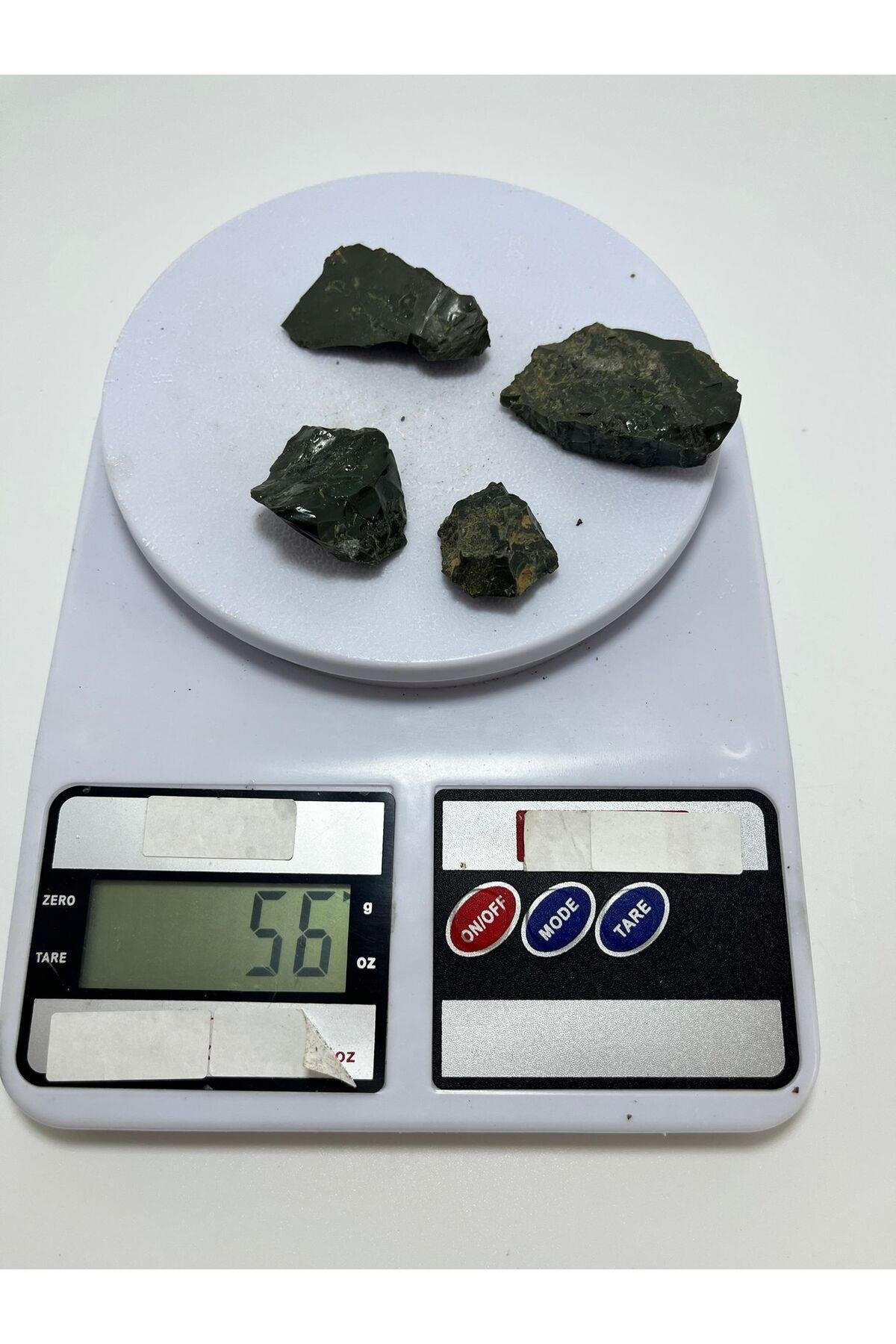Obsidyen Duygu Taşı 5'li Doğaltaş Kütle