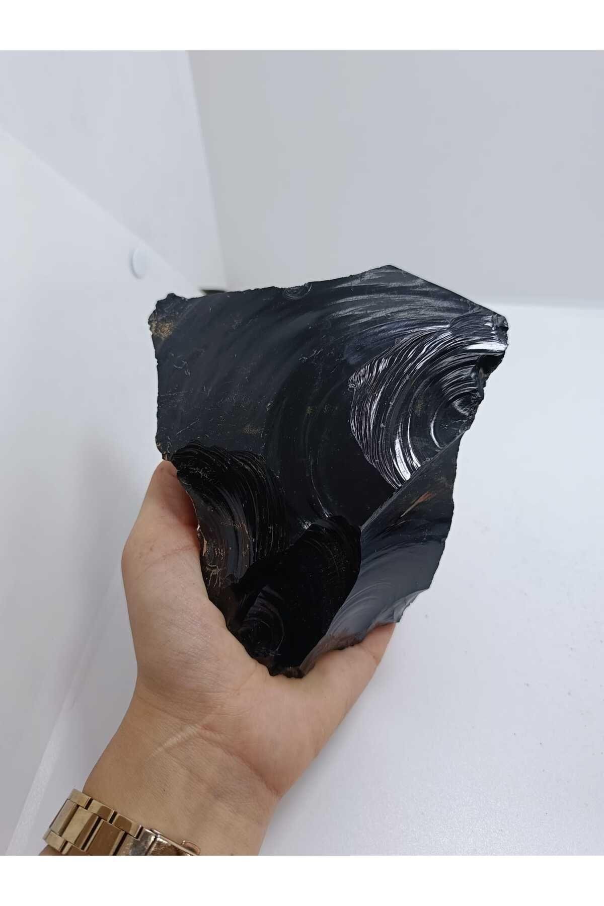 Obsidyen Duygu Taşı Doğaltaş Kütle