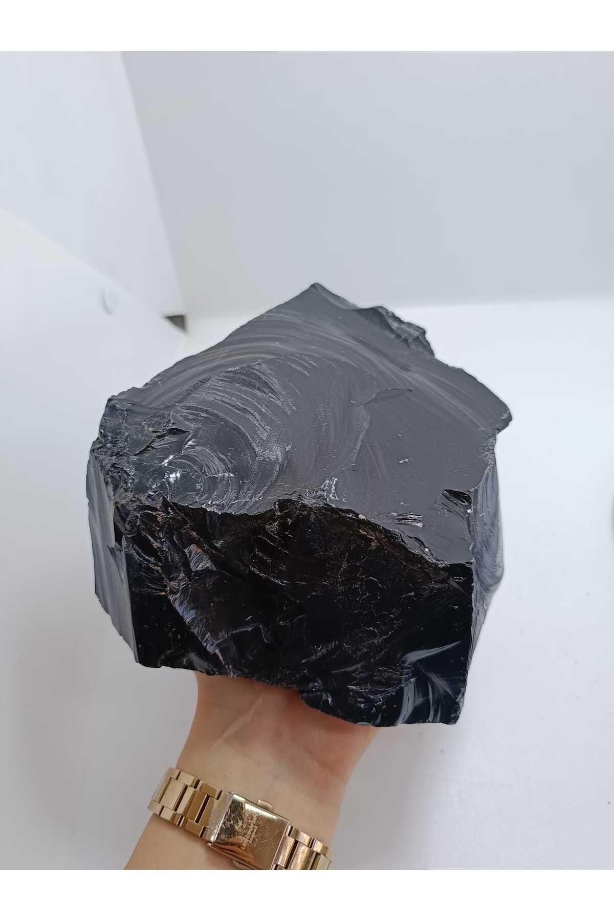 Obsidyen Duygu Taşı Doğaltaş Kütle
